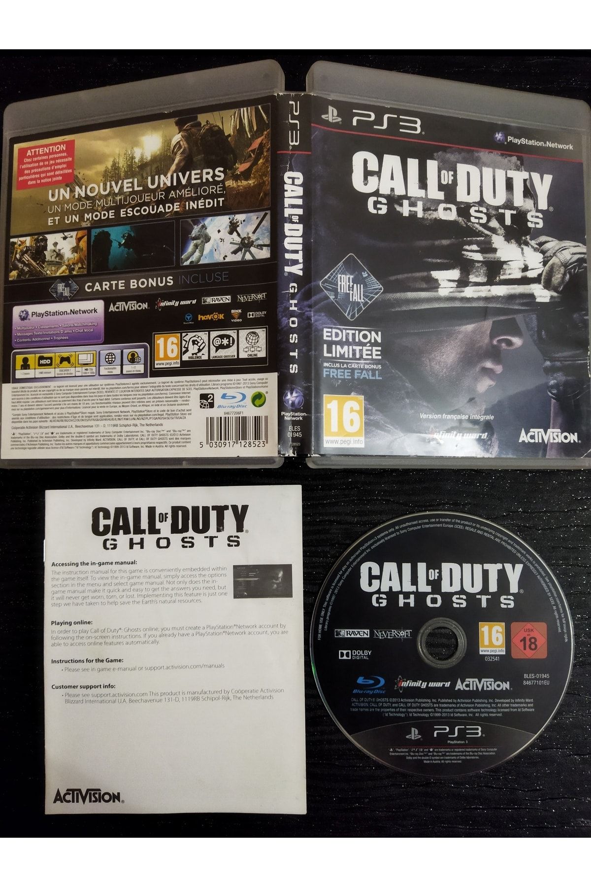 Activison Call Of Duty : Ghosts Ps3 Oyunu