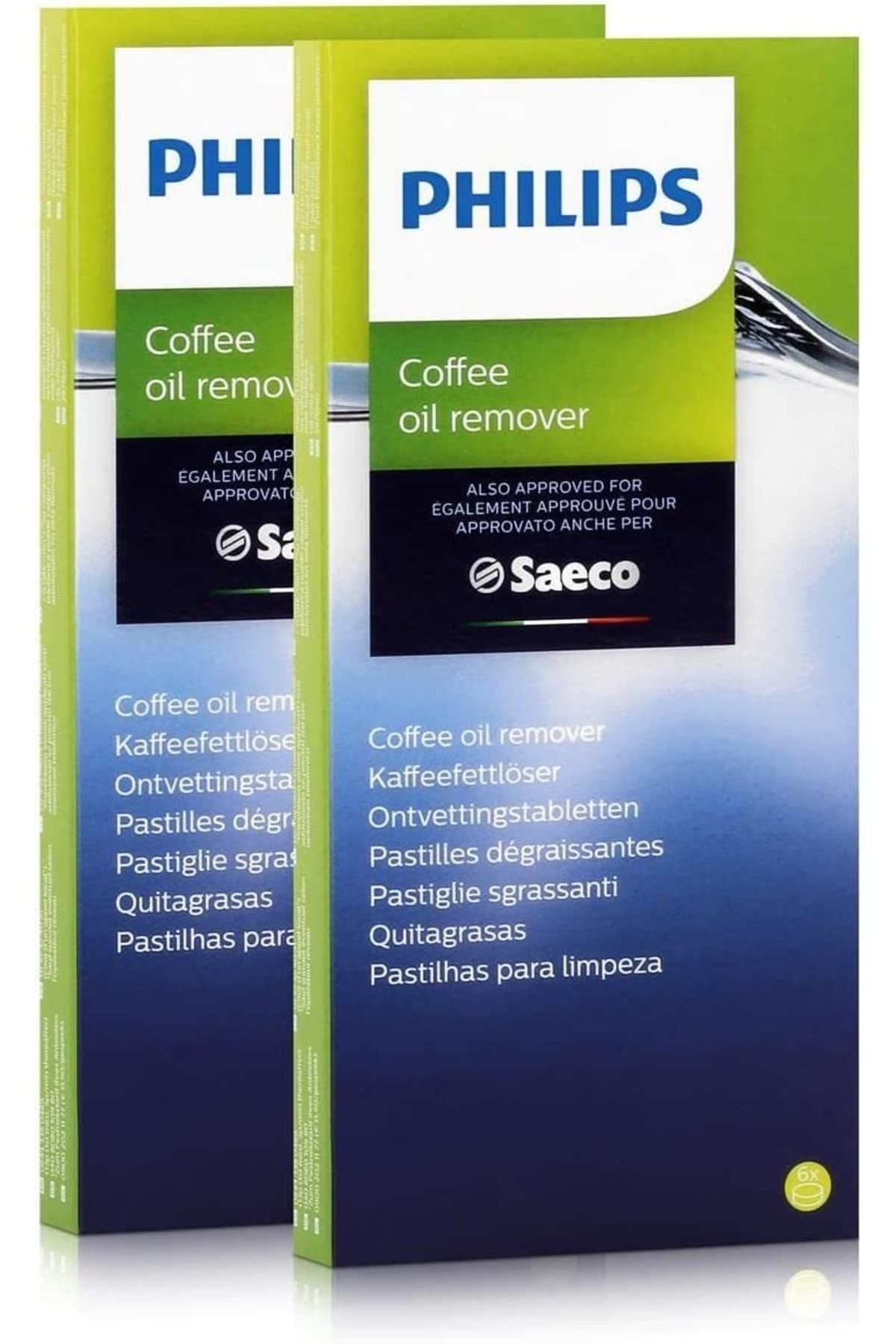 Philips Saeco Ca6704/10 Kahve Yağı Çözücü – 2'li Paket