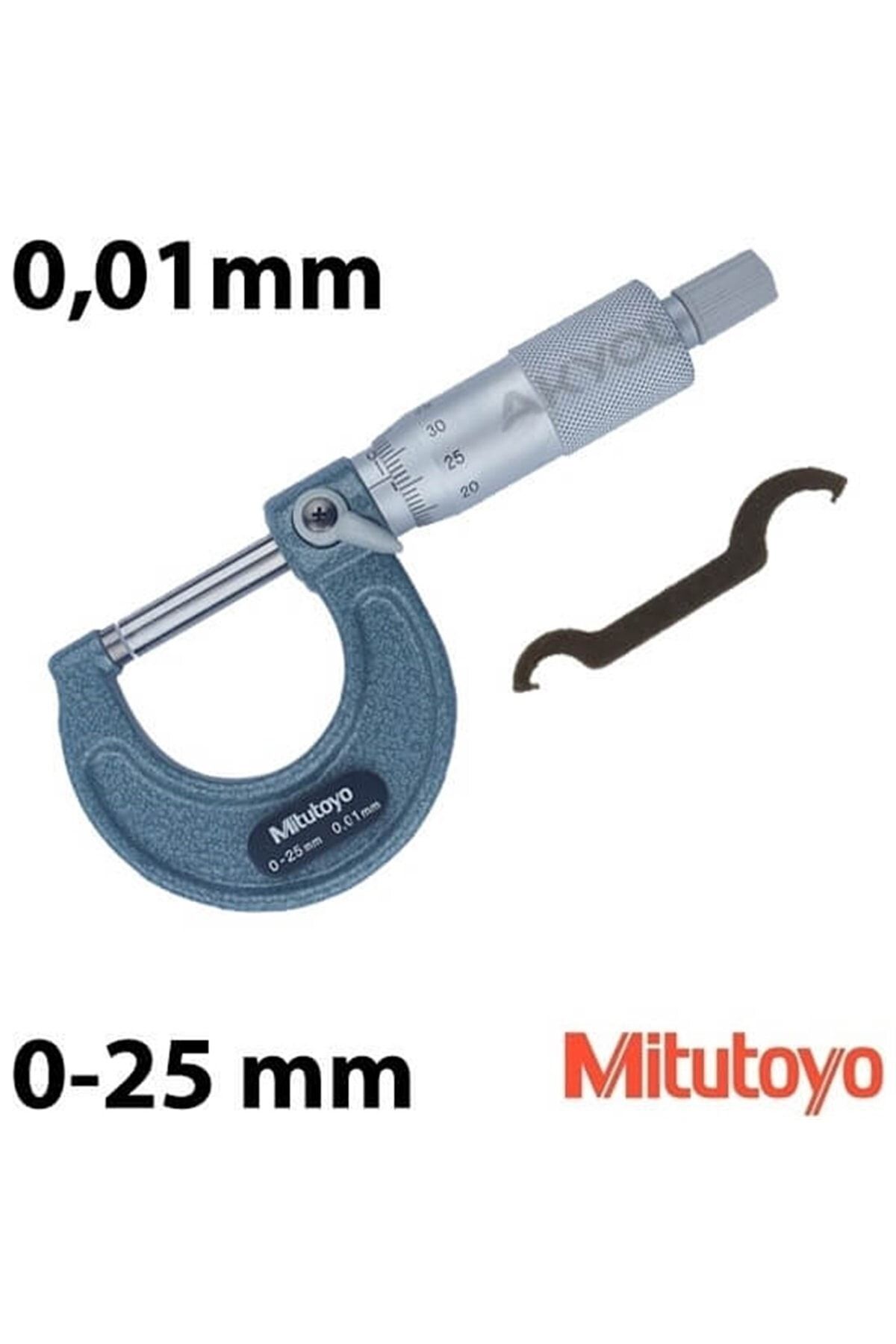 Loyka Mitutoyo Mekanik Mikrometre 103-137