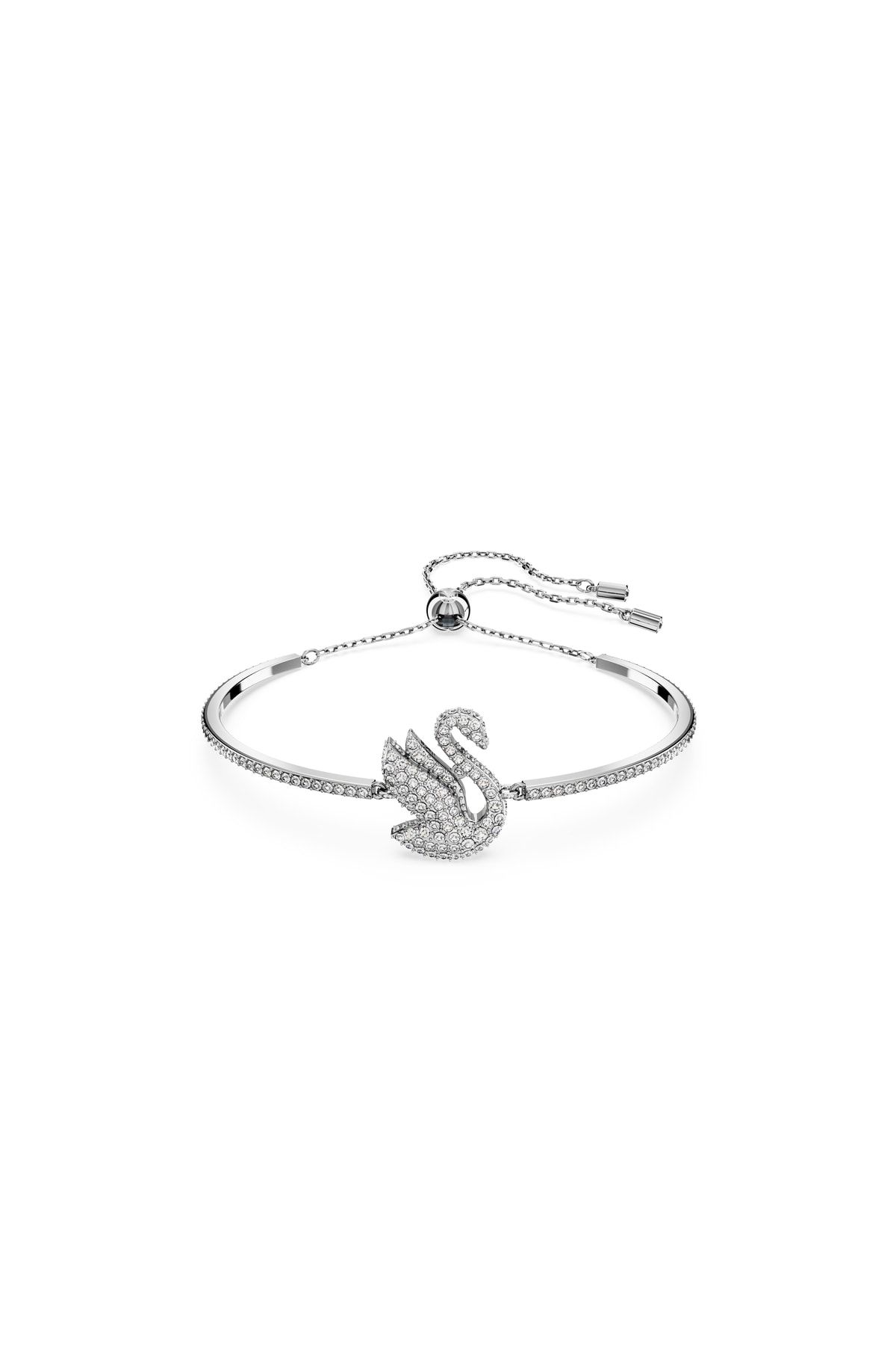 Swarovski 5649772 Bilezik Iconic Swan:soft Bracelet Xs Cry/rhs S