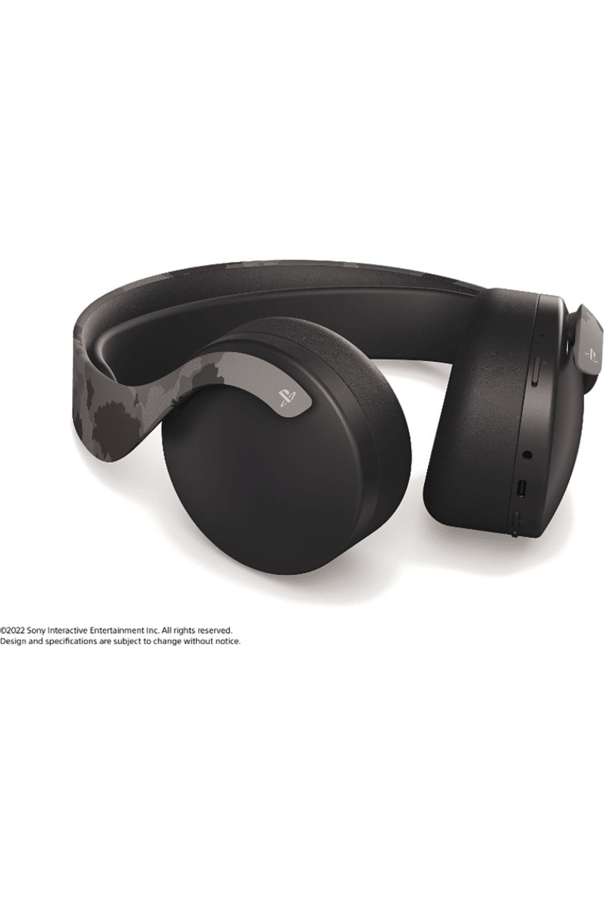 Sony Pulse 3d Kablosuz Kulak Üstü Oyuncu Kulakllığı Gri Kamuflaj
