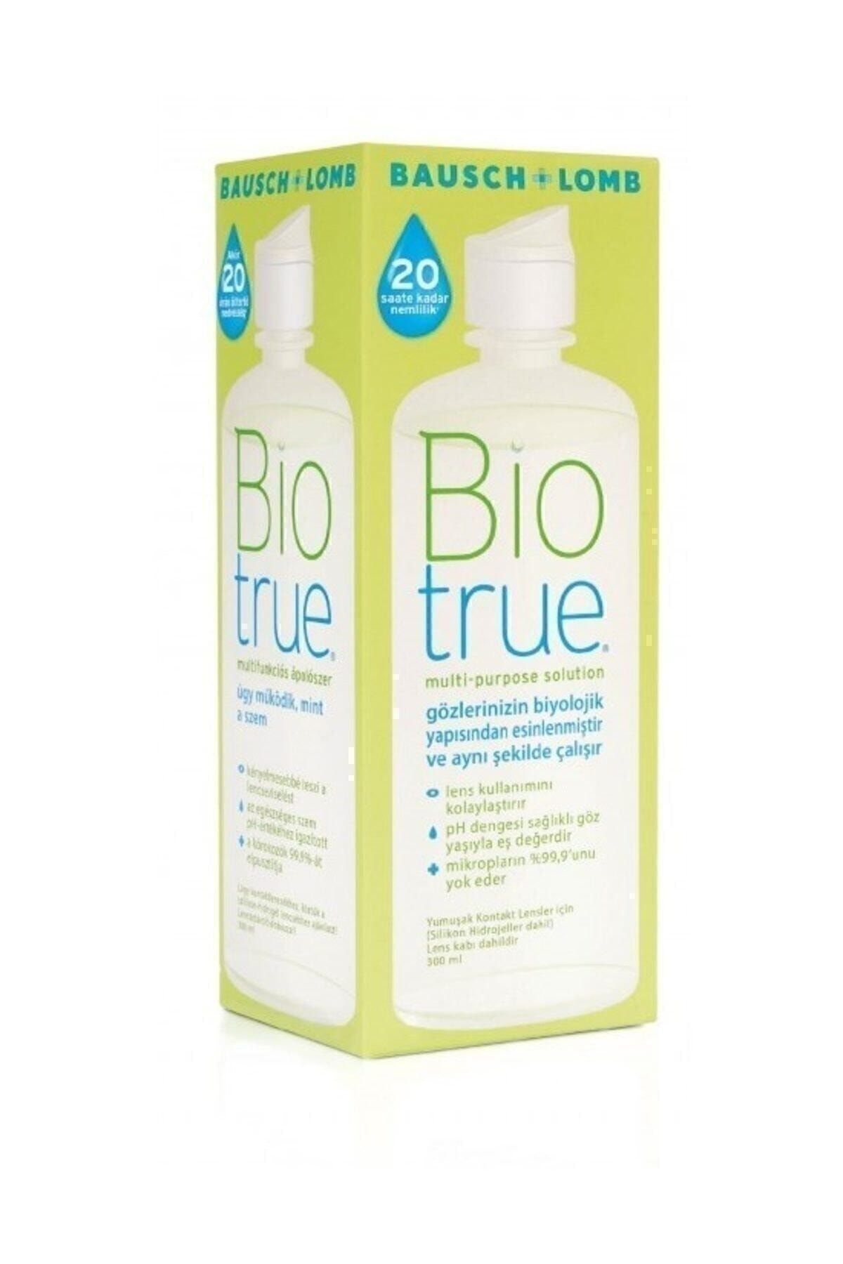 Biotrue Bio True 300 ml Çok Amaçlı Kontak Lens Bakım Solüsyonu 2024/09