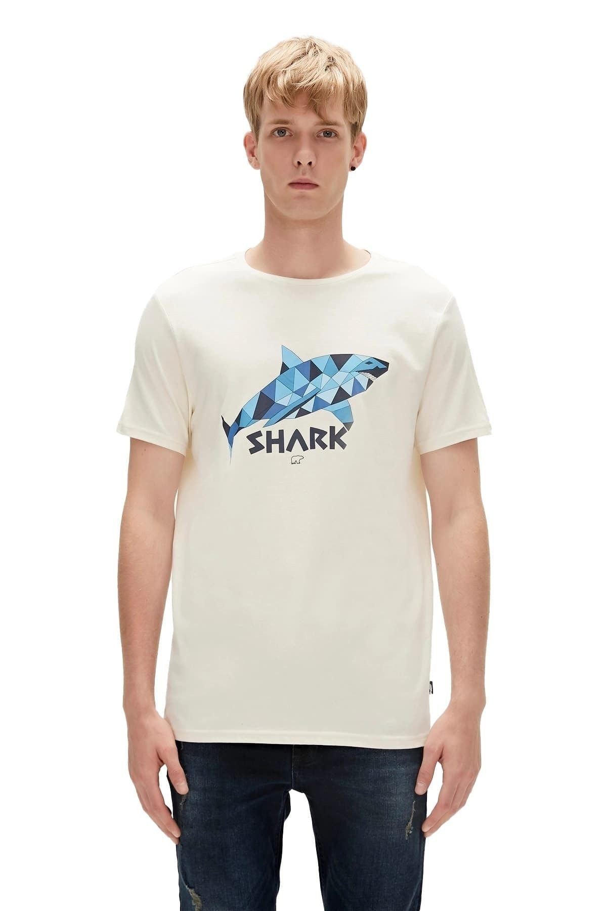 Bad Bear Shark Erkek T-shirt - 23.01.07.024