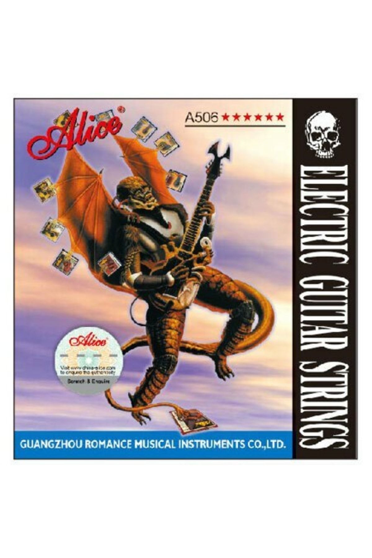 Alice A-506 Sl Elektro Gitar Teli 009-042 Super Light
