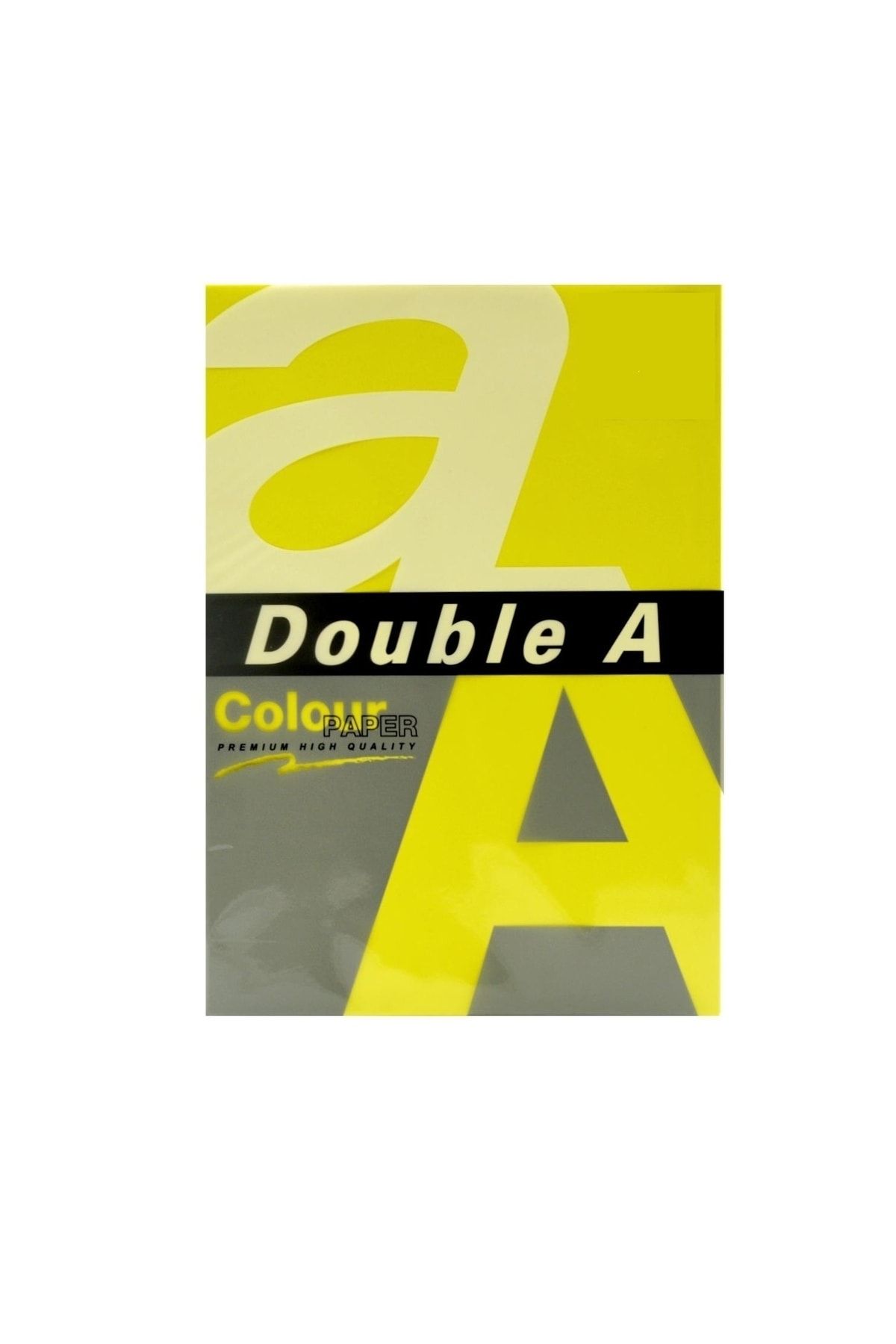 DOUBLE A Double-a Renkli Fotokopi Kağıdı A4 75 Gram Fosforlu Sarı (25 Li Paket)