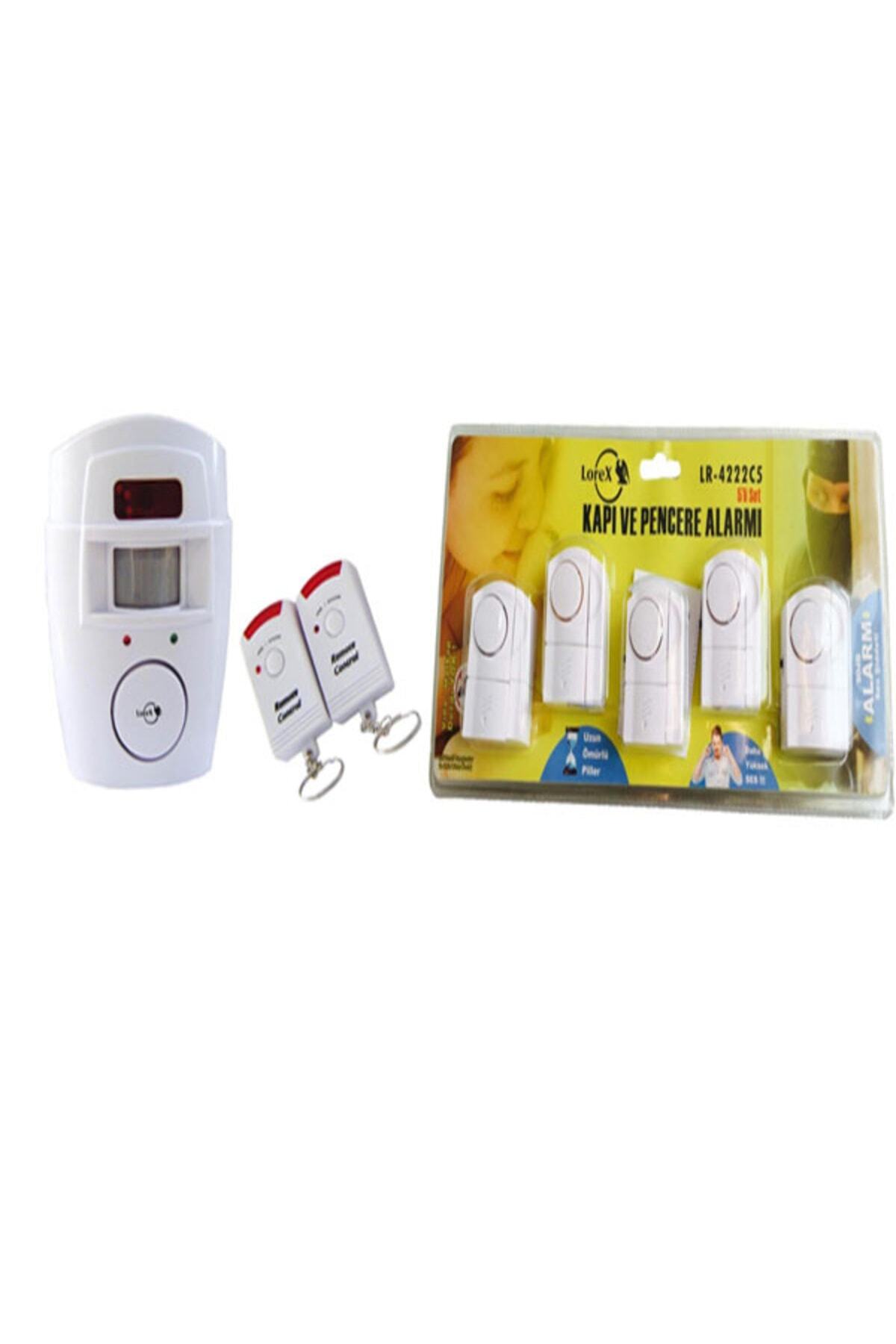 LOREX LR-NG300 Hareket Sensörlü Uzaktan Kumandalı Alarm Sistemi + Kapı Pencere Alarm Seti
