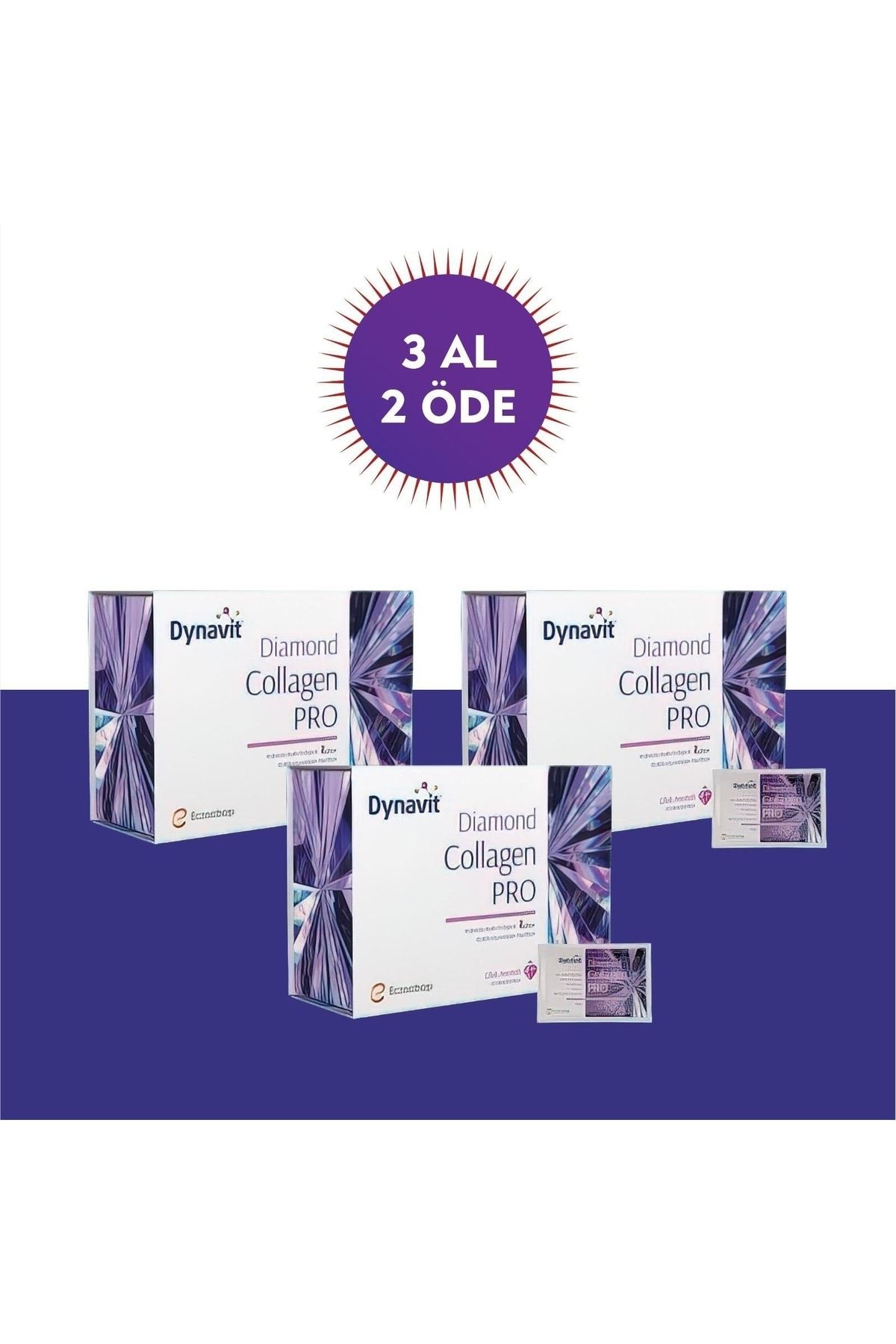 Dynavit Diamond Collagen Pro 30 Saşe 3 Adet
