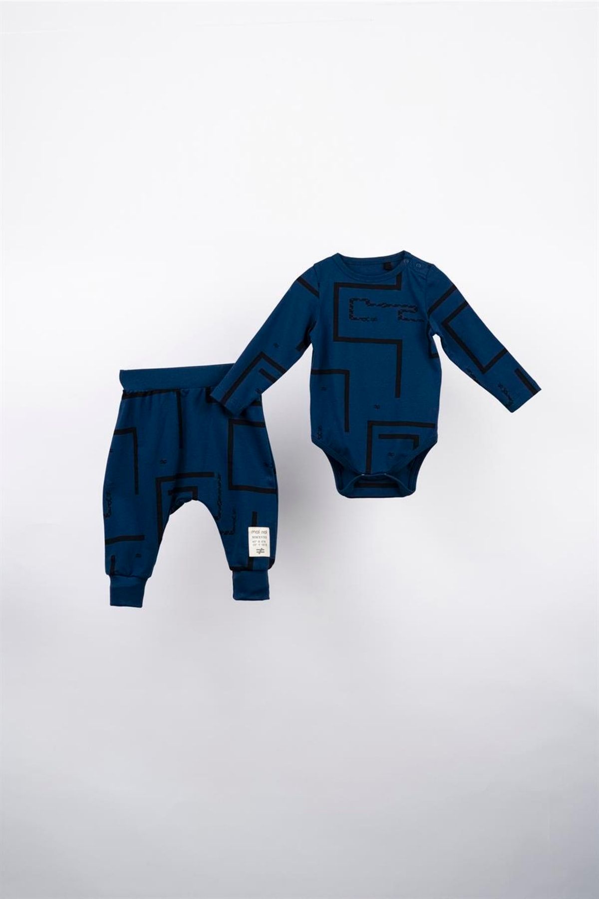 Moi Noi Body Pantolon Takım - Navy Blue