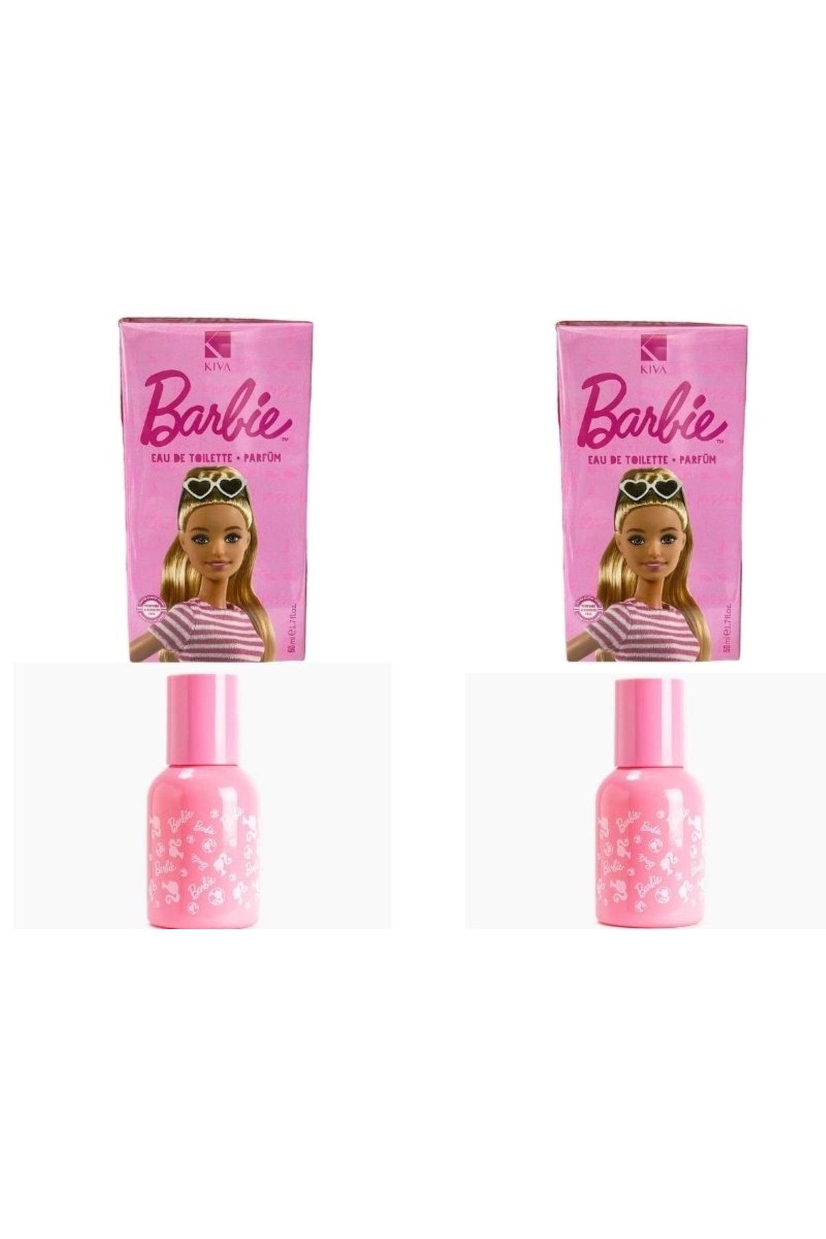 Barbie Disney Lisanslı Parfüm 50 Ml Çocuk Parfüm X 2. Adet