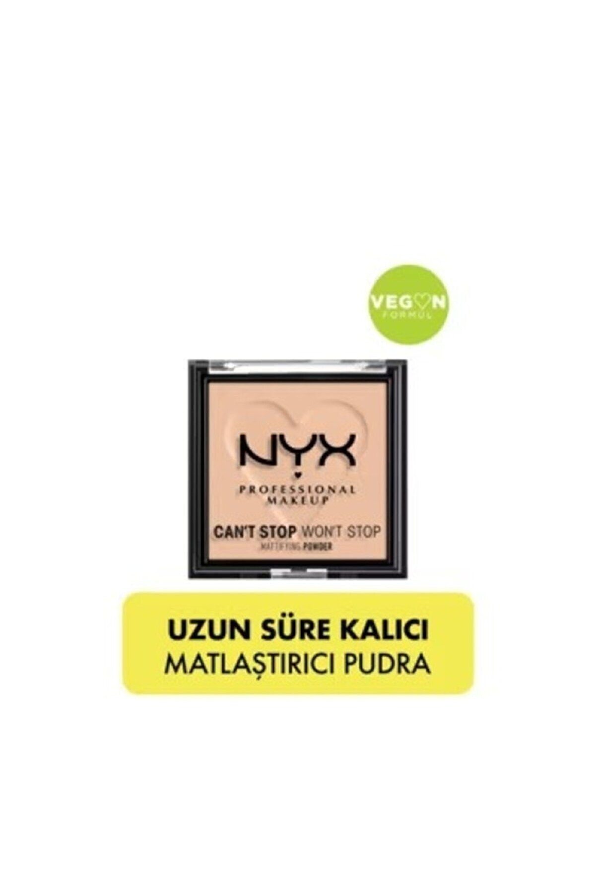 NYX Professional Makeup Can't Stop Won't Stop Matlaştırıcı Pudra Light Medium