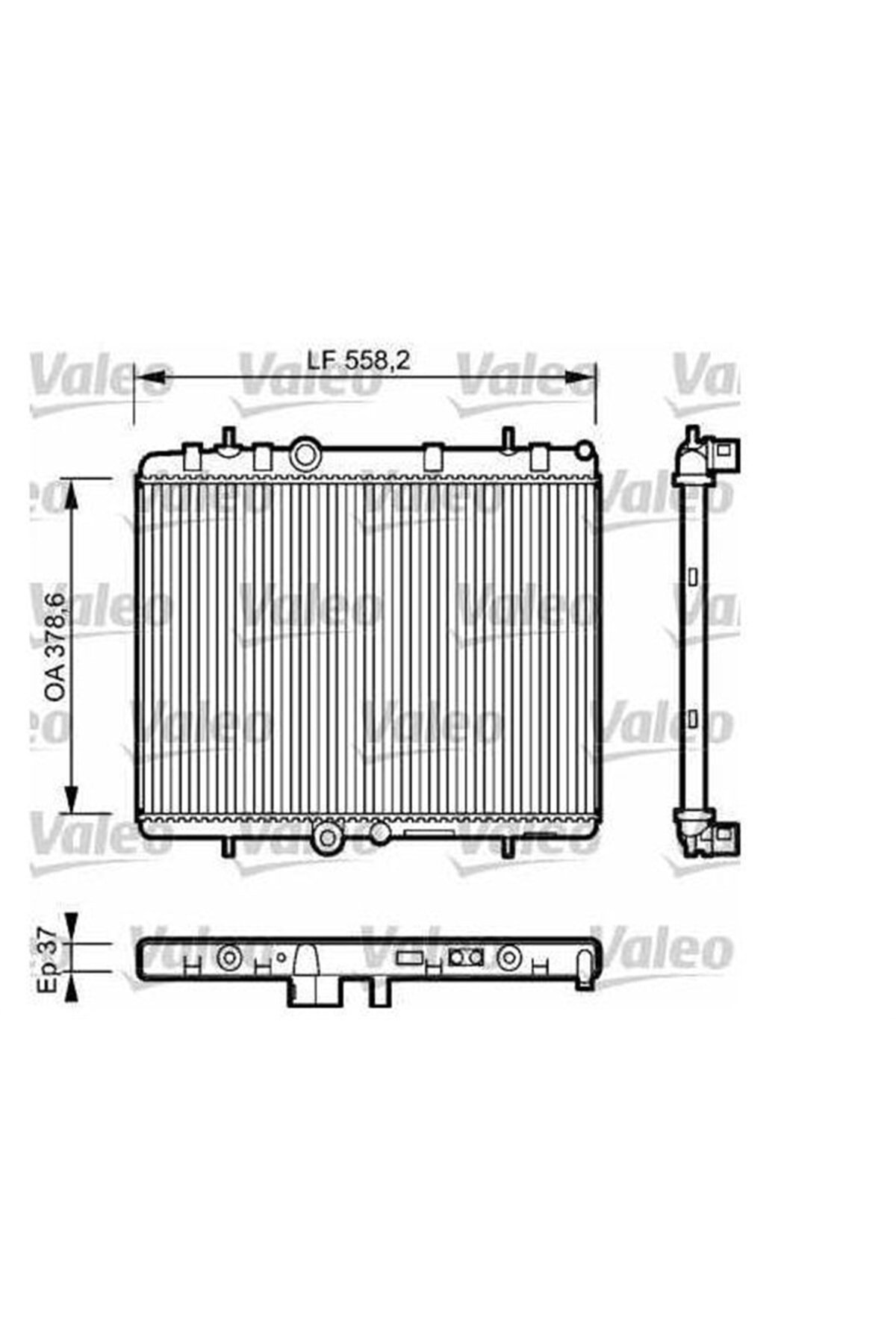 Su Radyatoru Otomatık ( Peugeot 58 407 / Cıtroen 58 C5 2.0 16v 2.0hdı ) Val-734463