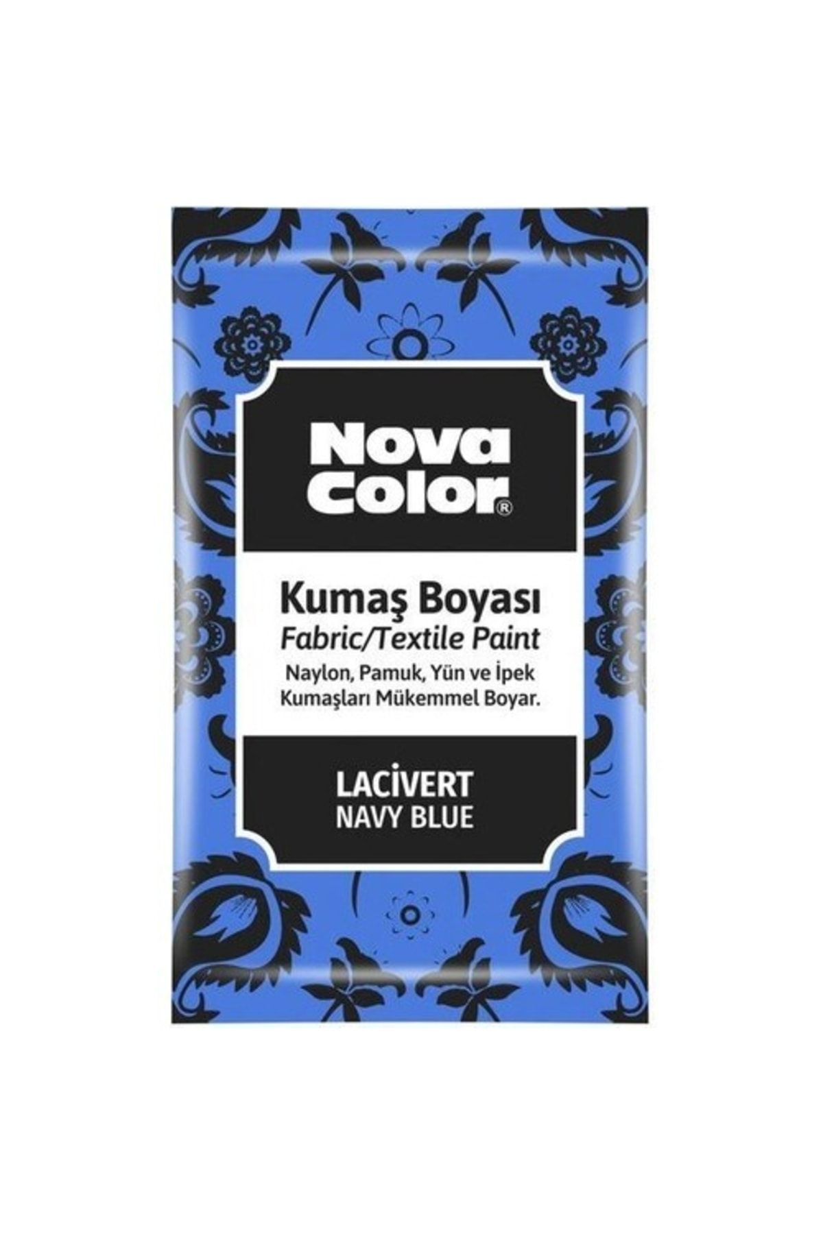 nova color Toz Kumaş Boyası Lacivert 12 Gr Nc-909