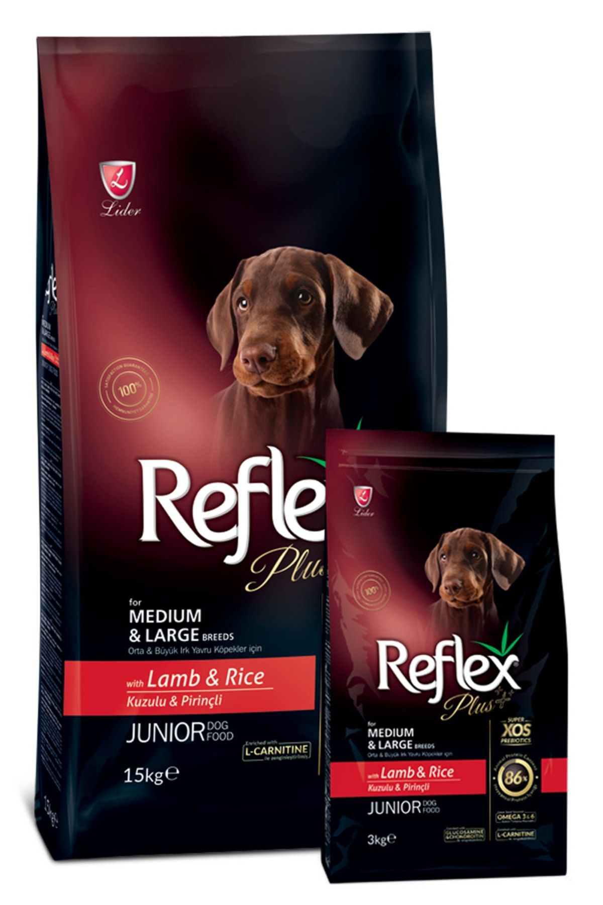 Reflex Plus 3 Kg Kuzu&pirinçli Orta&büyük Irk Yavru Köpek Maması