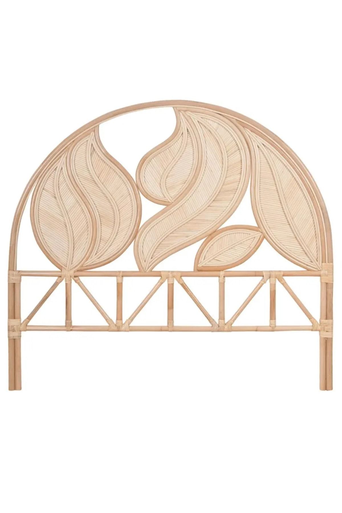 bamlike Bambu Yaprak Modeli Yatak Başlığı