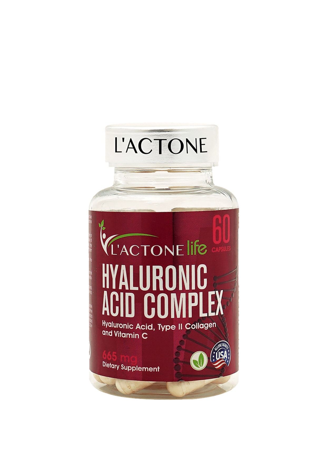 L'ACTONE Hyaluronic Acid Complex 665 Mg / 60 Kapsül