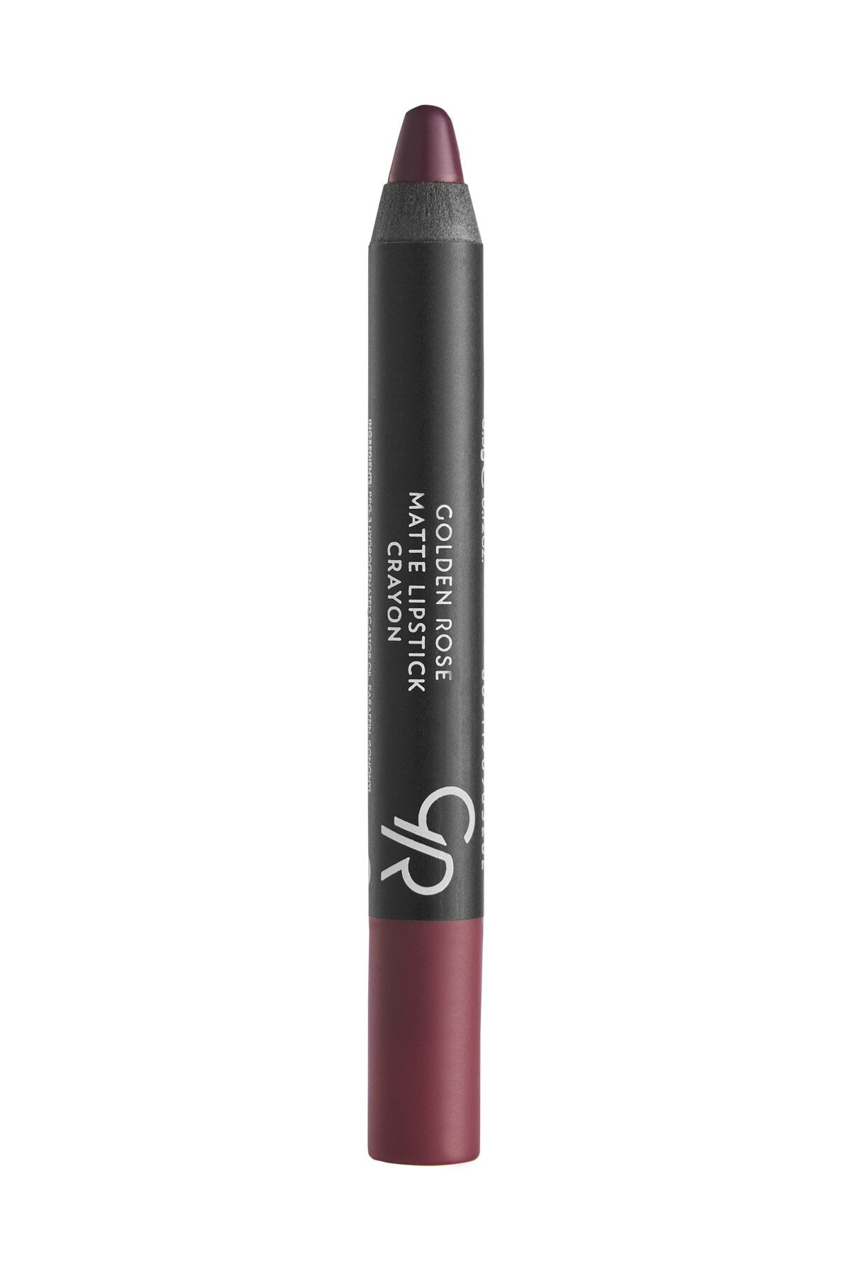 Golden Rose Matte Lipstick Crayon No:19 Dark Violet - Mat Kalem Ruj