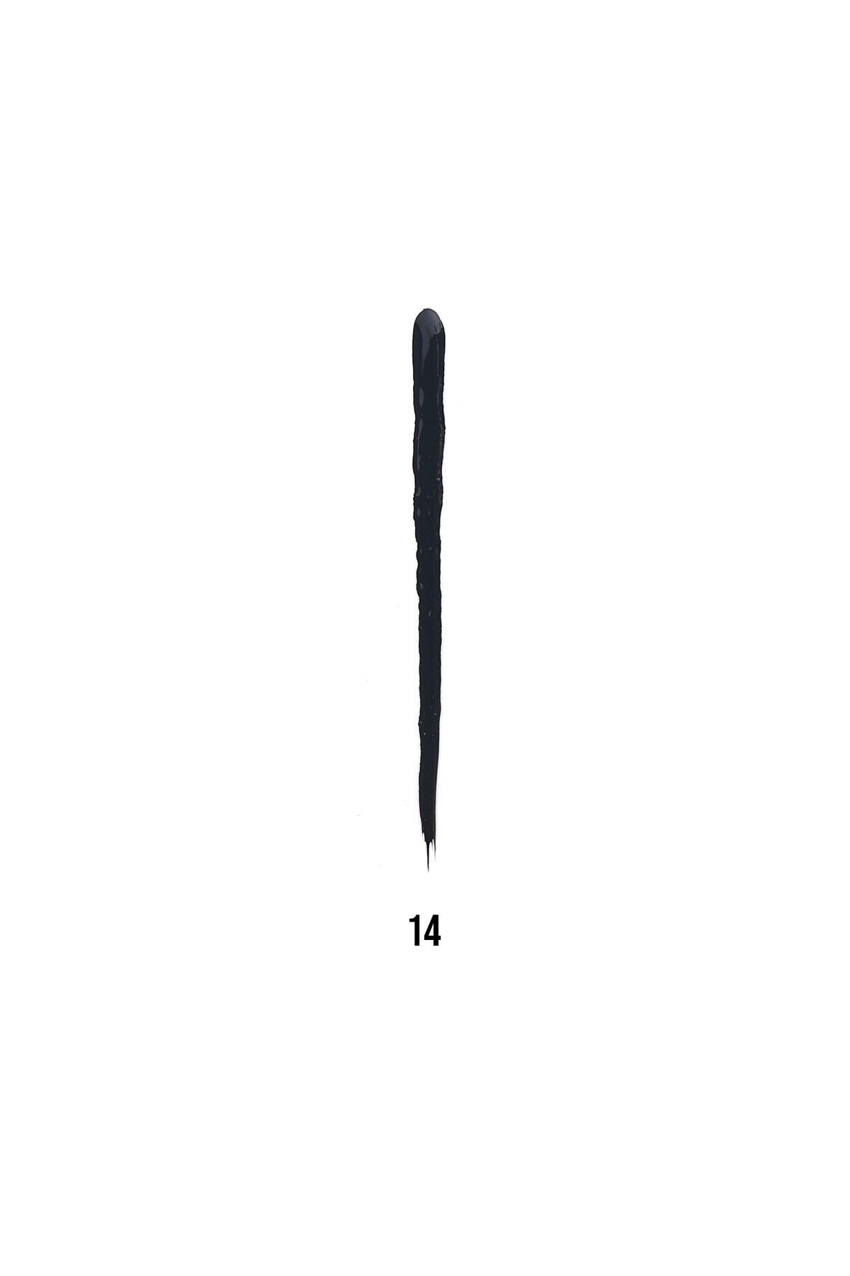 Metalik Siyah Eyeliner - Style Liner No: 14 8691190170141_2