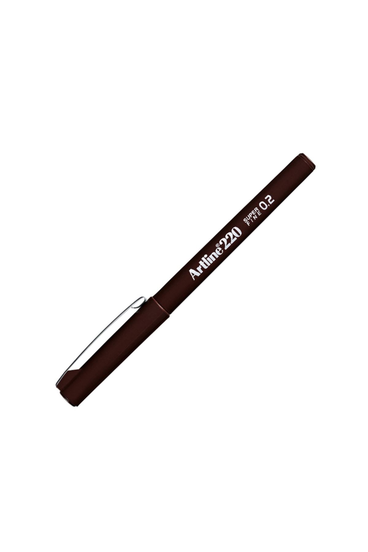 artline 220 Fineliner Ince Uçlu Yazı Ve Çizim Kalemi 0,2mm Koyu Kahve