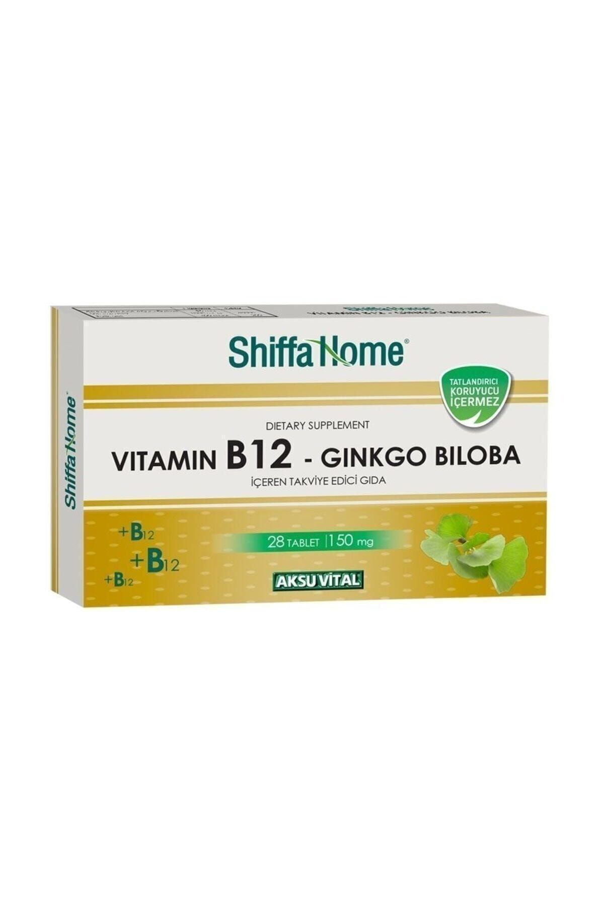 Aksu Vital Shiffa Home Bitkisel Vitamin B12-gingko Biloba Tablet