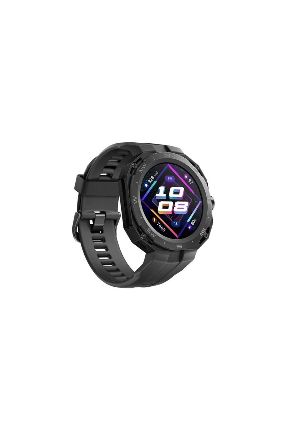 GoMarkt Watch 3 Gs3 Uyumlu Cyber Akıllı Saat Korunaklı Fiber Kasa Türkçe Menü