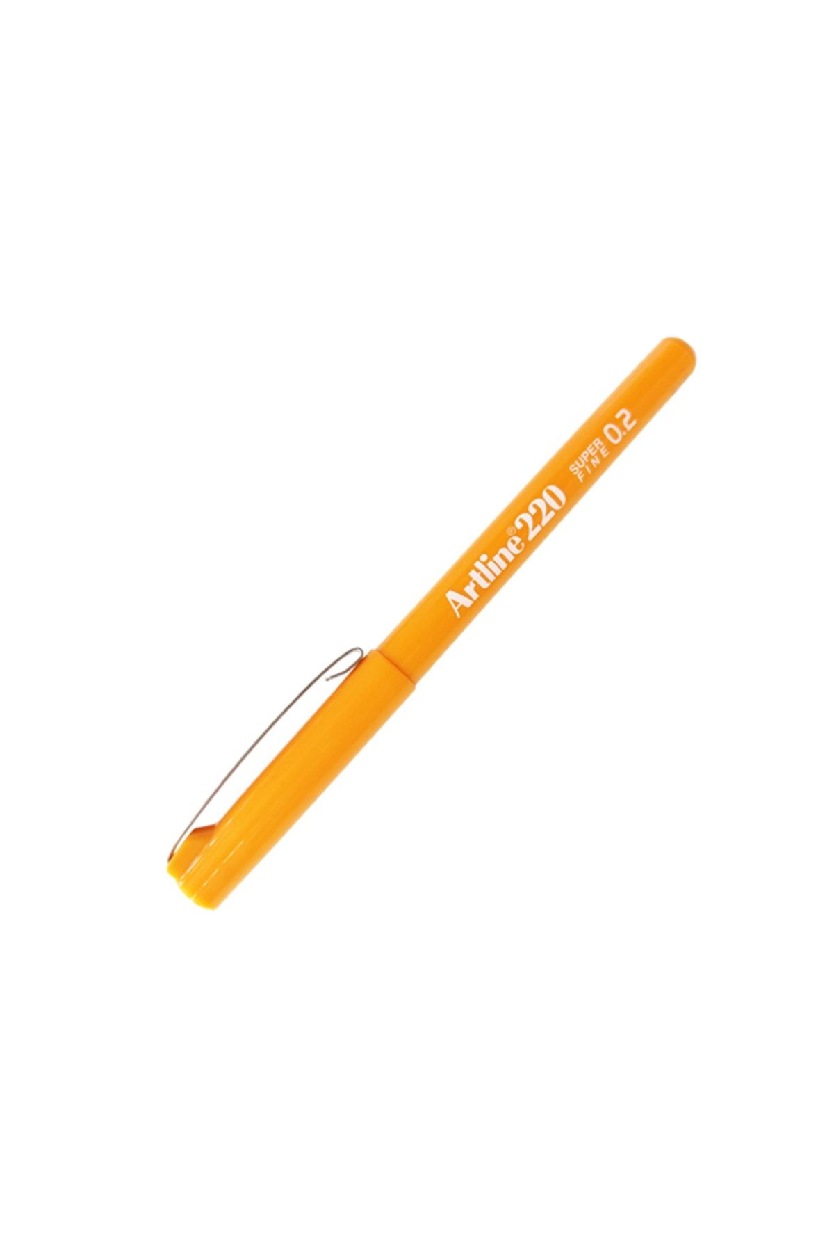 artline 220 Fineliner Ince Uçlu Yazı Ve Çizim Kalemi 0,2mm Turuncu