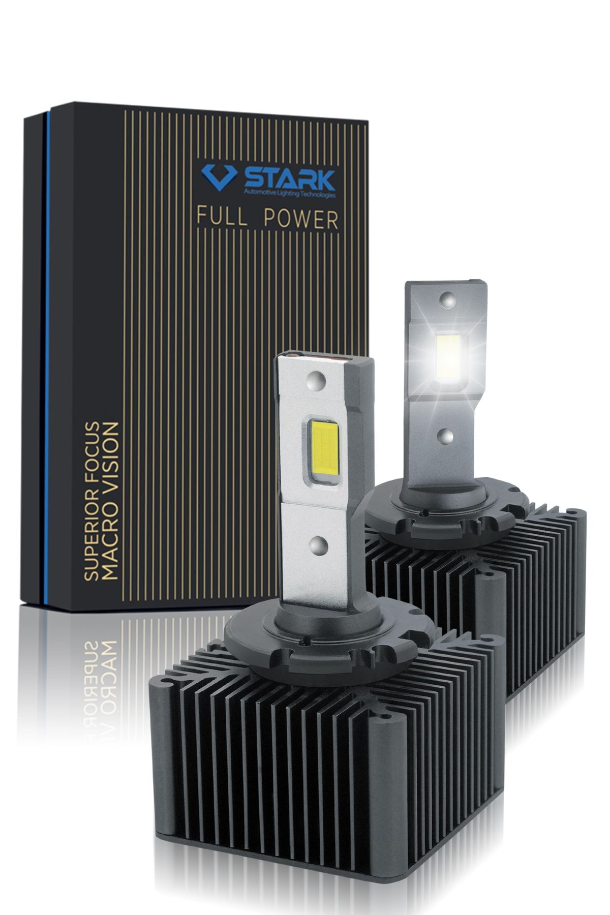 STARK Yeni D1s Xenon Far Uyumlu Full Power Macro Vision Led Xenon Far Ampulü