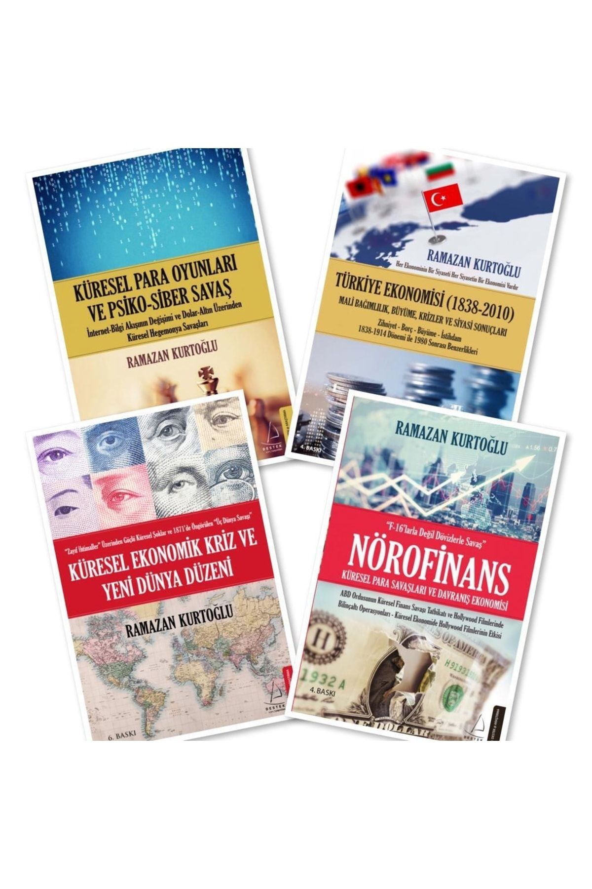 Destek Yayınları Küresel Para Oyunları - Türkiye Ekonomisi - Küresel Ekonomik Kriz - Nörofinans, Ramazan Kurtoğlu