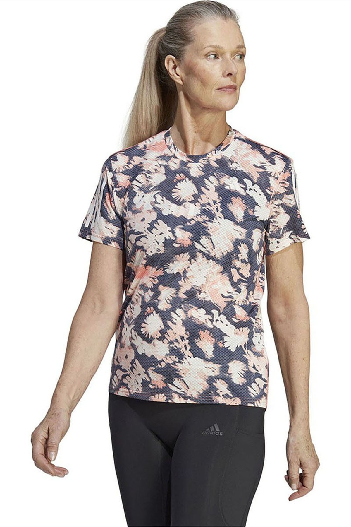 adidas Kadın Koşu - Yürüyüş T-shirt Otr Cooler Tee Hr9968