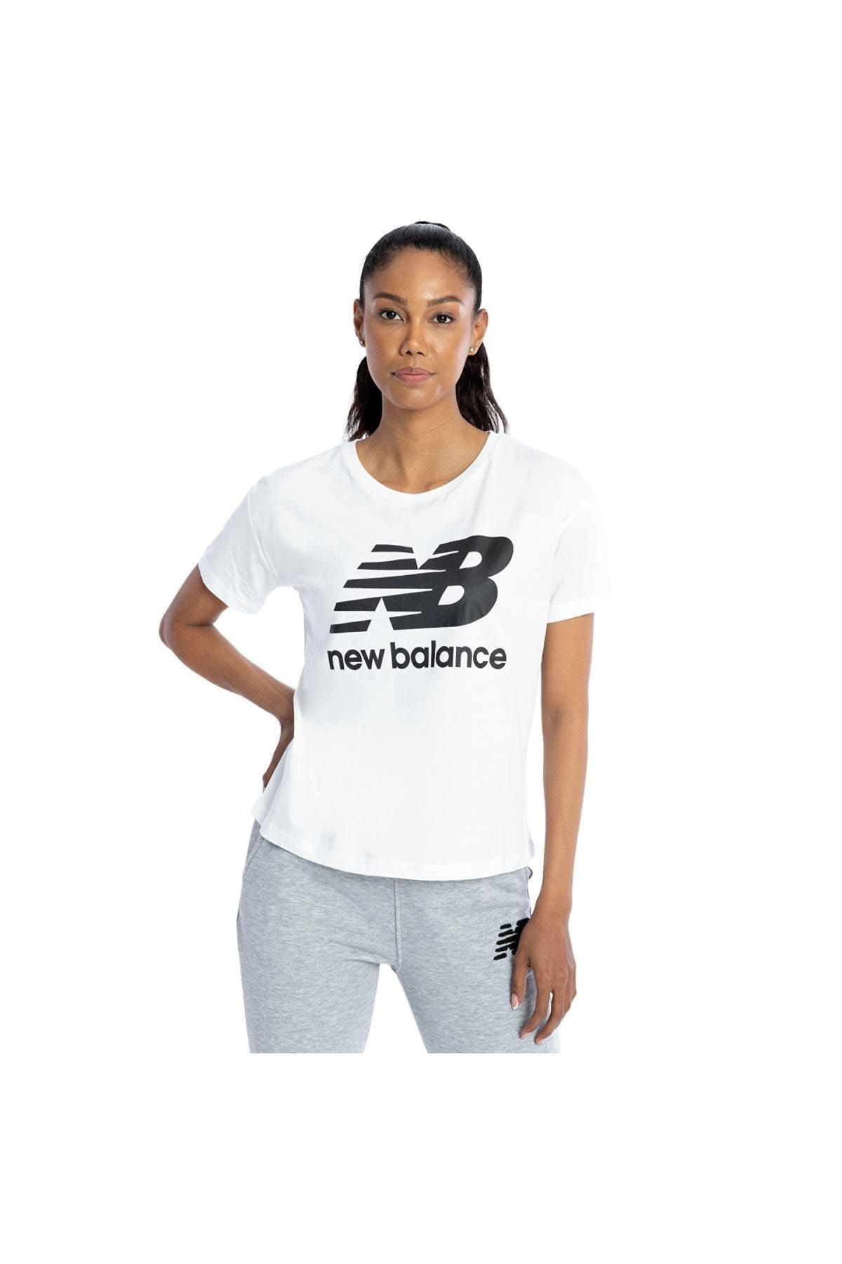 New Balance Wnt1203 Nb Womens Lifestyle Beyaz Kadın T-shirt
