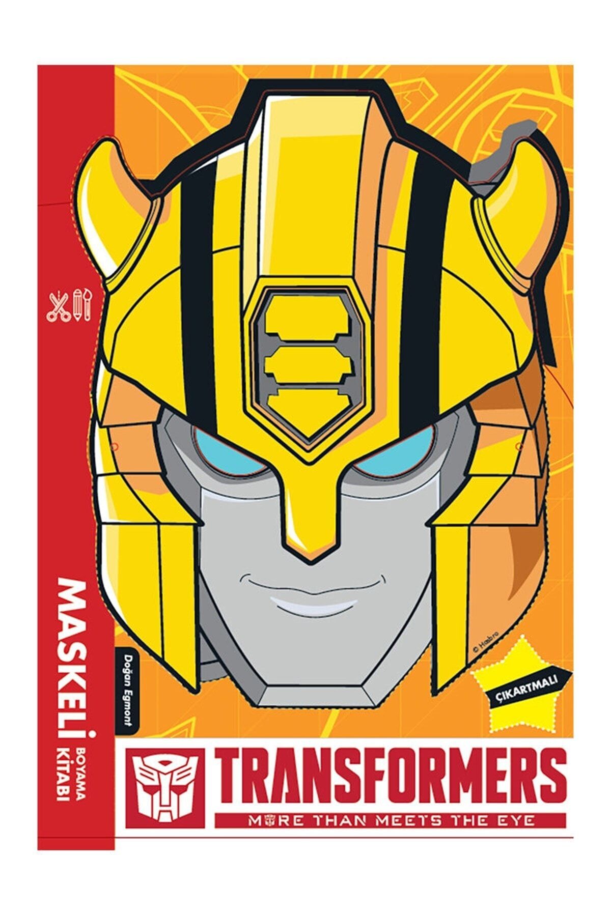 Doğan Egmont Yayıncılık Transformers - Maskeli Boyama Kitabı