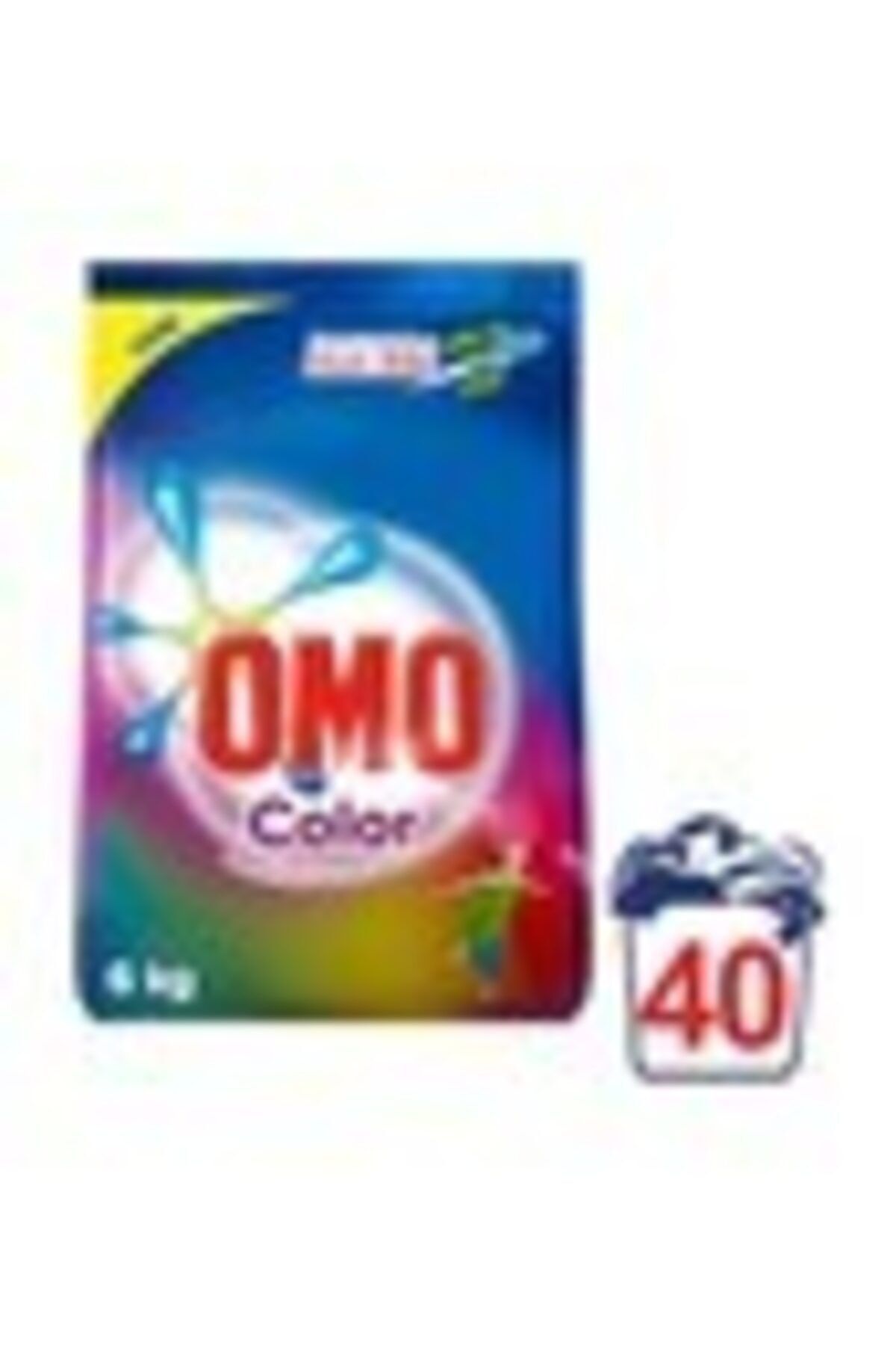 Omo Toz Çamaşır Deterjanı Color 40 Yıkama 6 kg