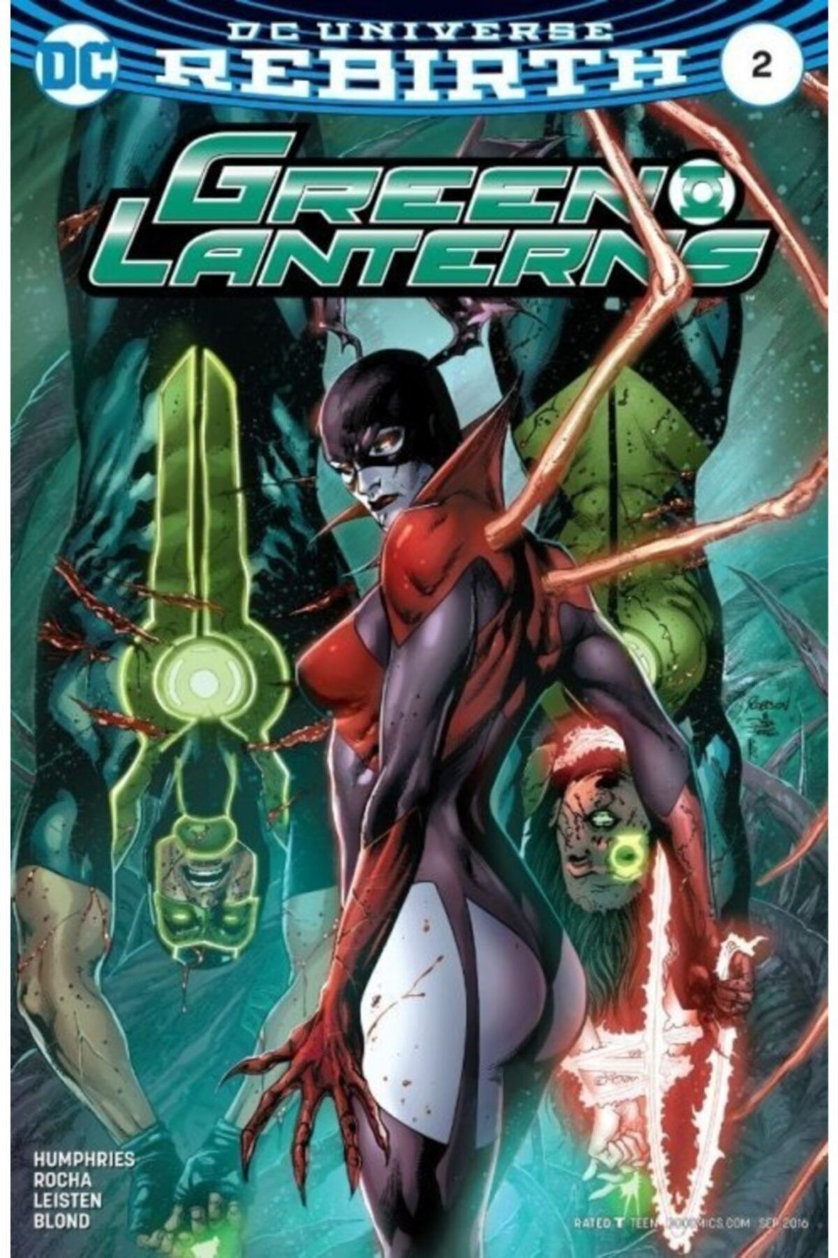 TM & DC Comics-Warner Bros Dc Universe Rebirth Green Lanterns #2 Fasikül Ingilizce Çizgi Roman
