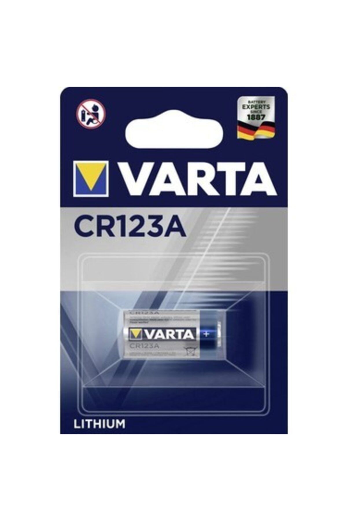 Varta Cr123a 3v Lityum Pil 6205 301 401
