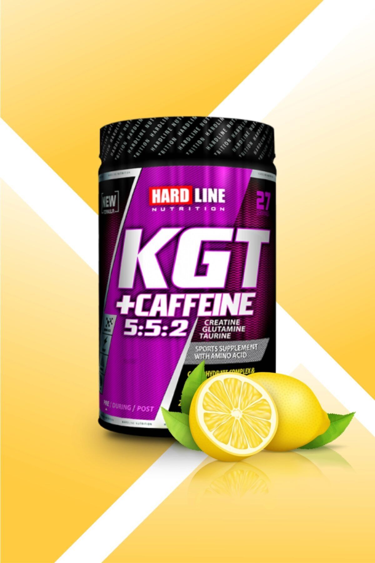 Hardline Kgt+caffeine Limon Aromalı 1000 gr