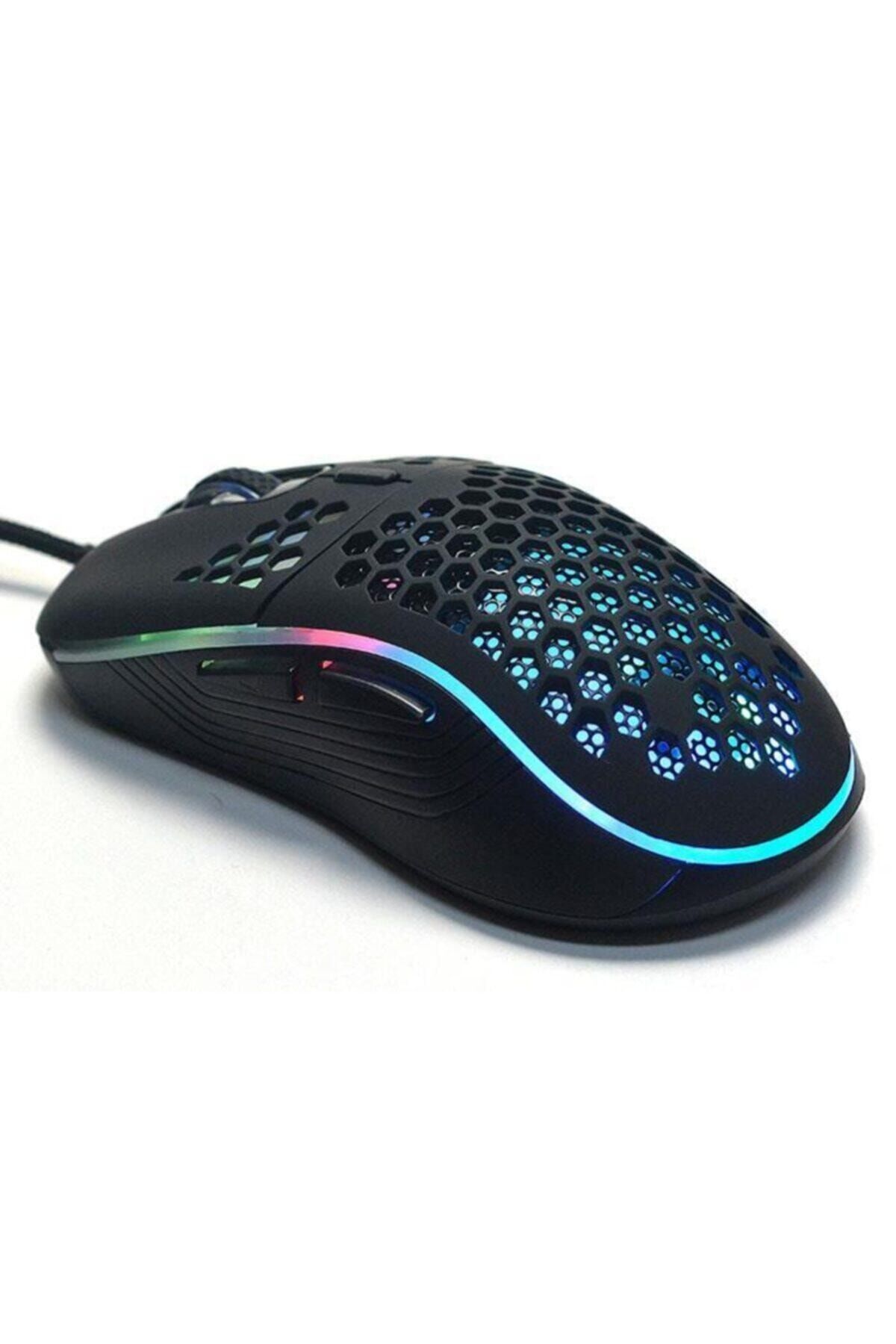 Hytech Hy-x6 Story Siyah Gaming Oyuncu Mouse 7200 Dpı Gökkuşağı Renkli