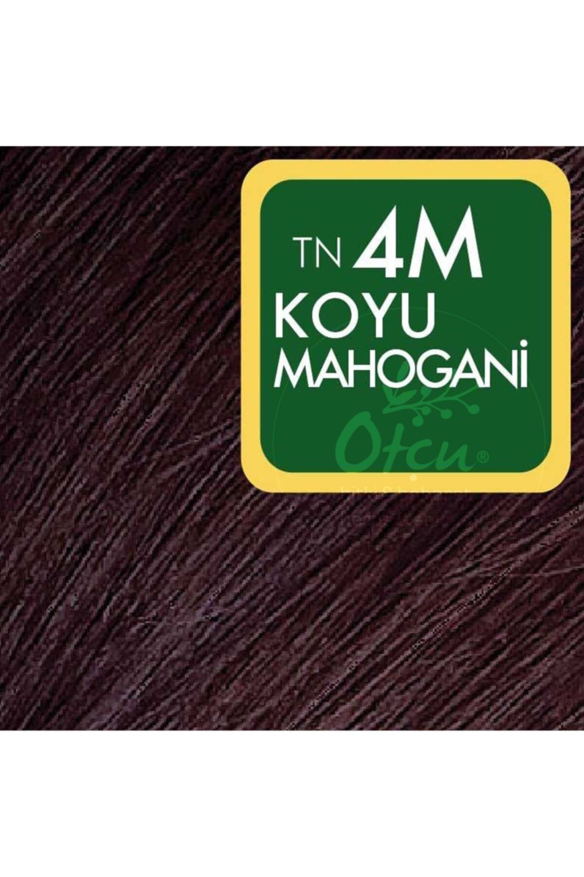 Koyu Mahogani Organik Saç Boyası 4m_2