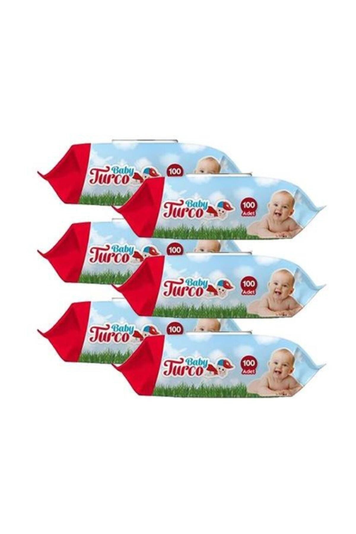 Baby Turco Islak Havlu 100 Yaprak - 18'li Paket