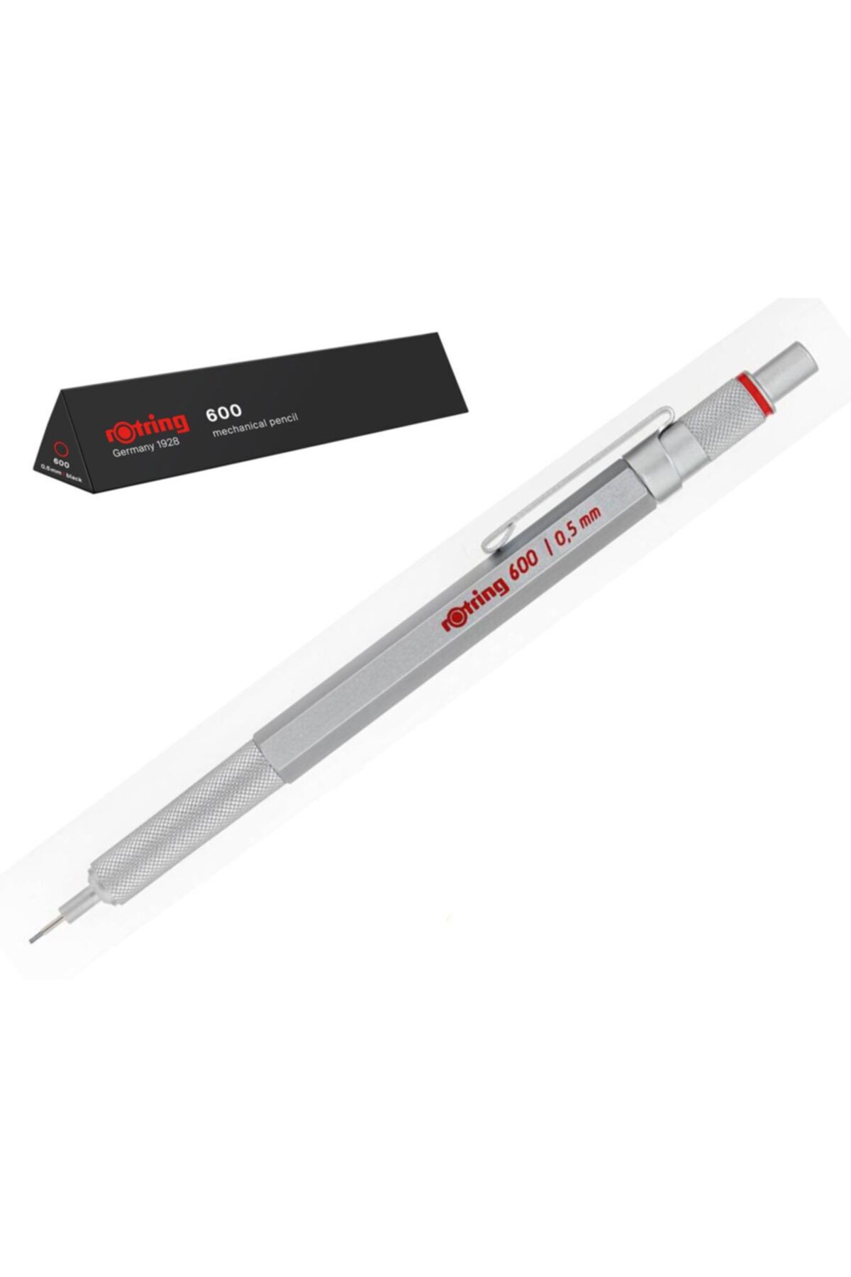 Rotring 600 Mekanik Kurşun Kalem Krom 0.5mm 1904445