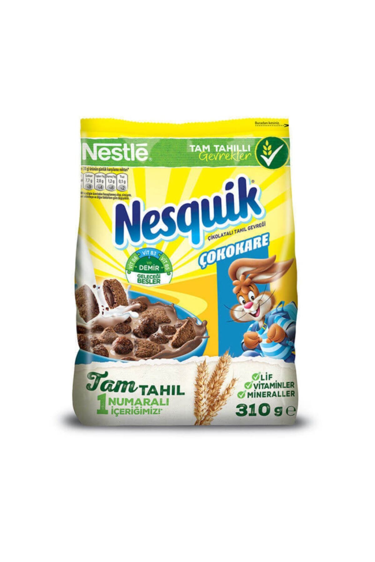 Nesquik Nestle Çokokare 310 gr X 4 Adet
