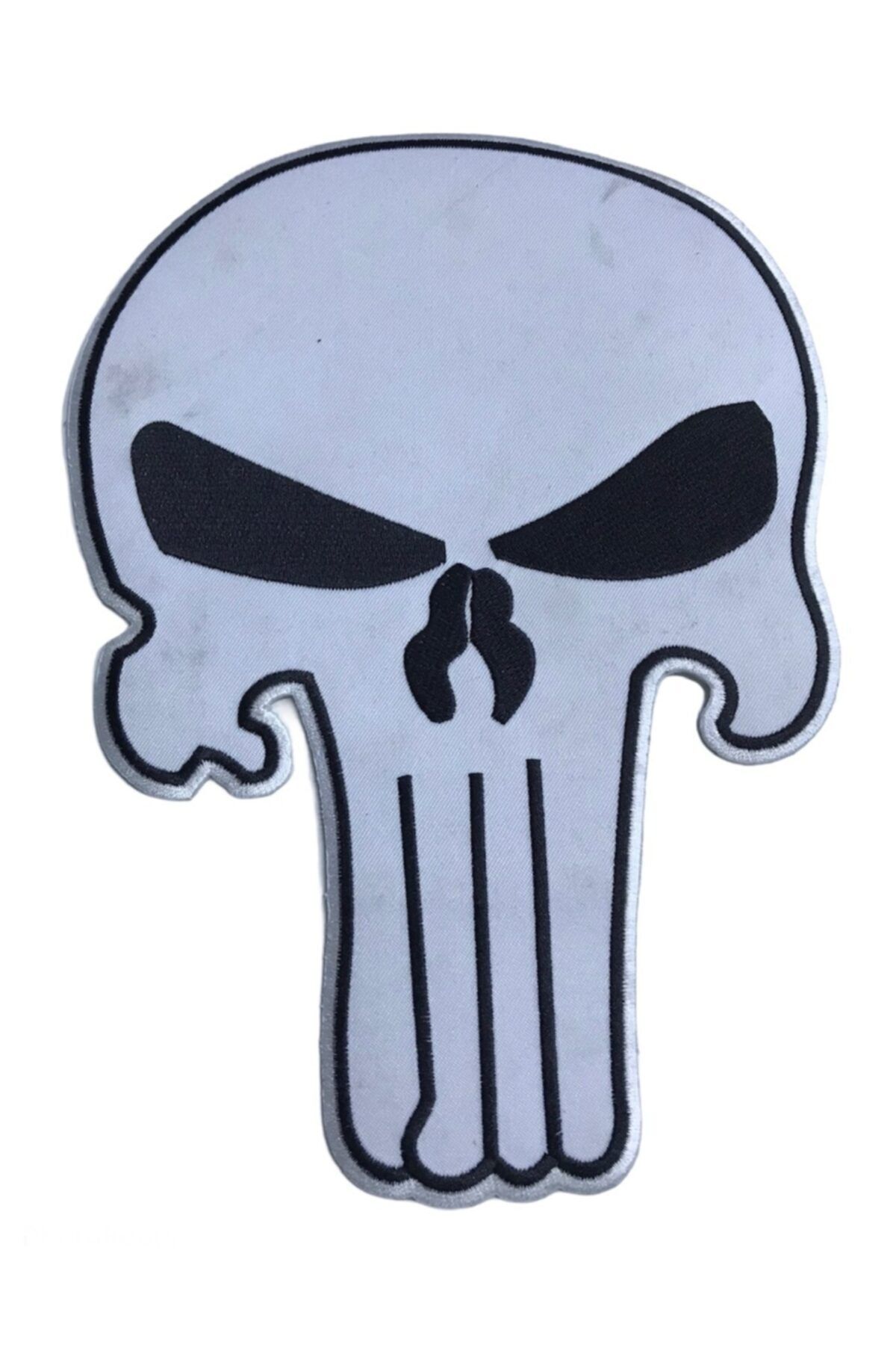 Köstebek Punisher Skull Back Patch