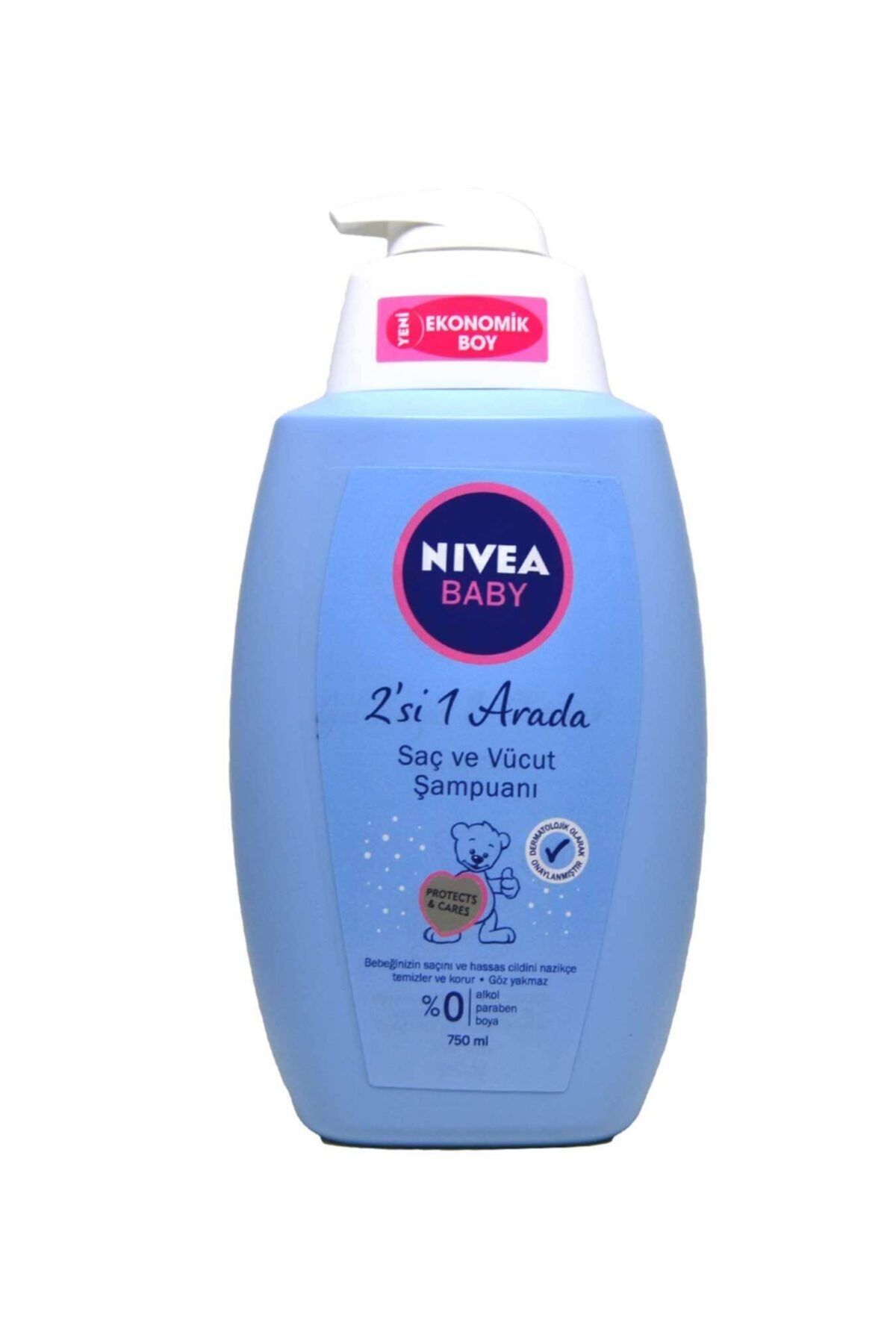 NIVEA Baby 2'si 1 Arada Saç Ve Vücut Şampuanı 750 Ml