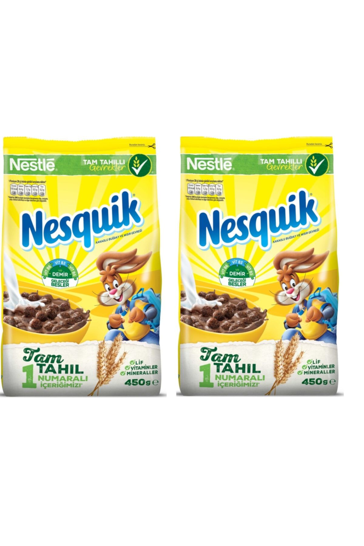 Nesquik Nestle Gevrek 450+450 gr