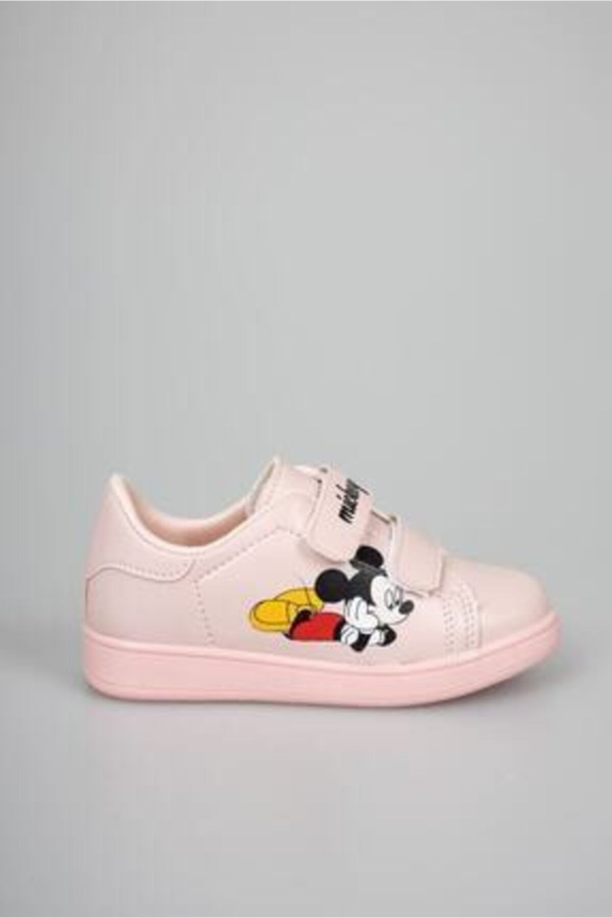 MICKEY Çocuk Spor Ayakkabı Cırtlı Pudra Mickey Mouse