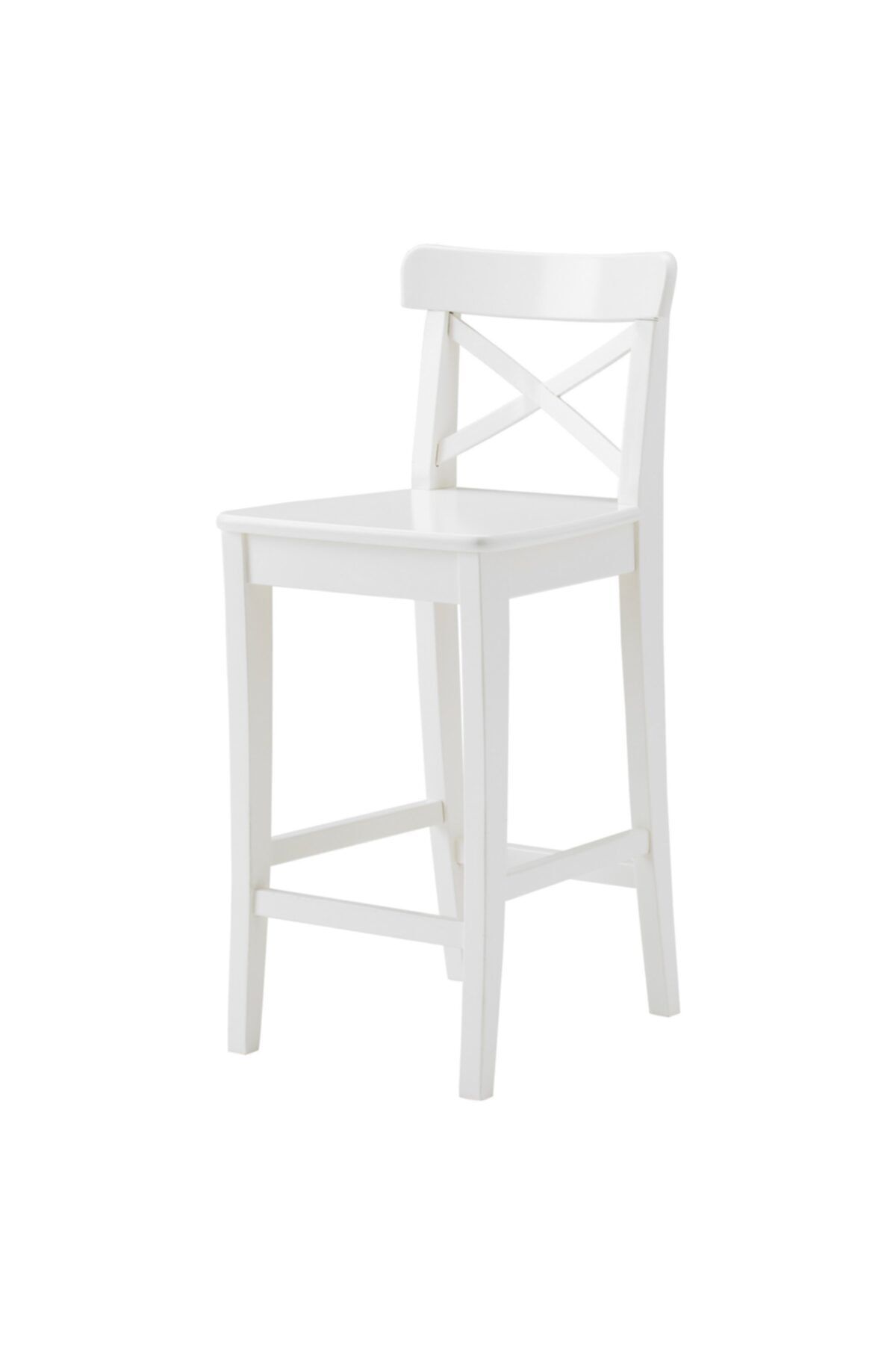 IKEA Ingolf Bar Taburesi Beyaz 63 Cm