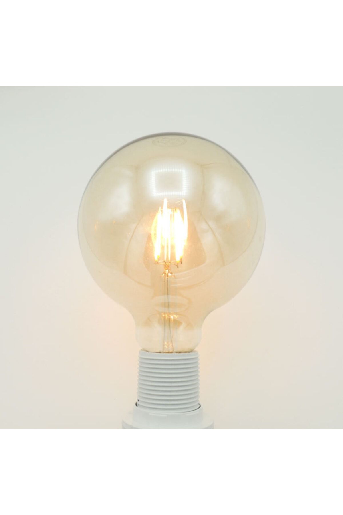 Sunlight G125 Büyük Yuvarlak Rustik Led Ampul 5,5w Amber