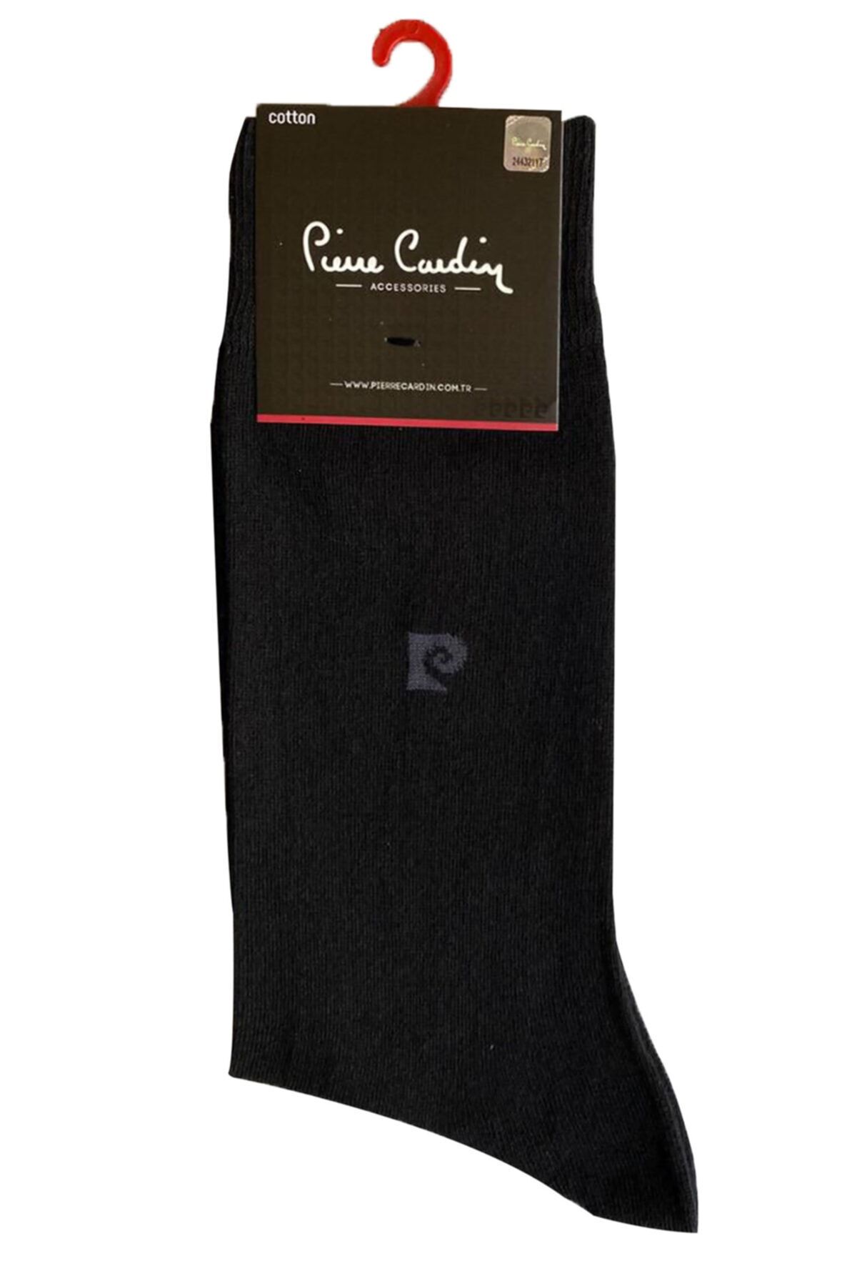 Pierre Cardin Porı Erkek Pamuk Çorap Siyah