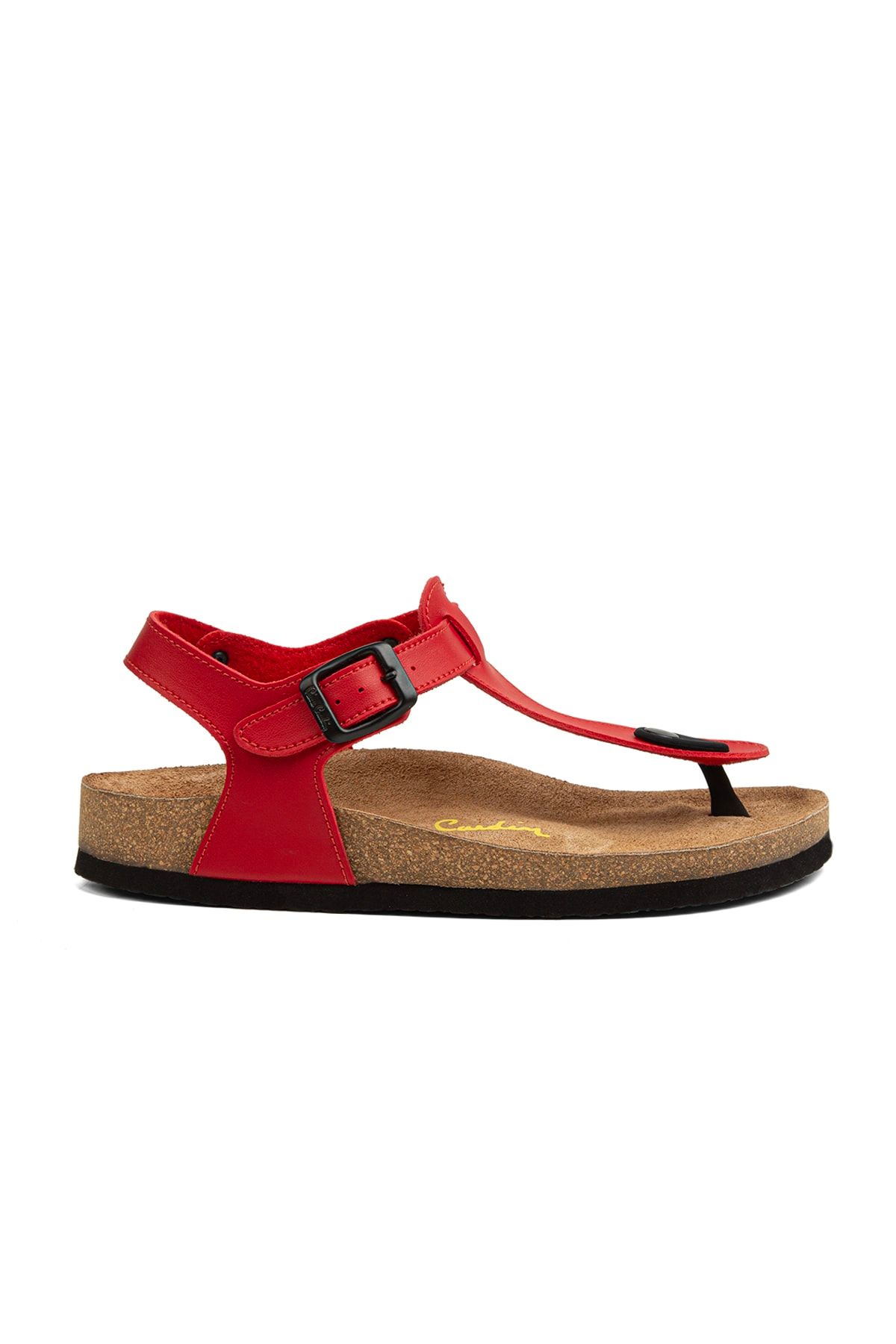 Pierre Cardin ® | Pc-5056 Kırmızı - Kadın Sandalet