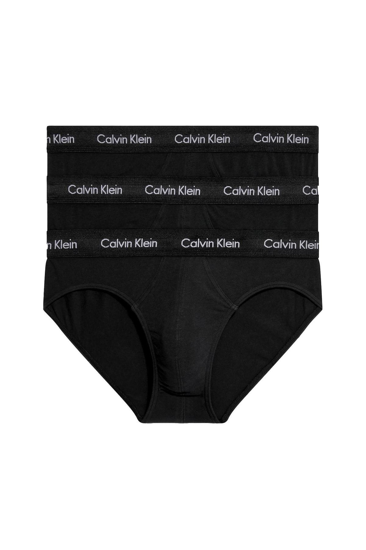 Calvin Klein Erkek 3’lü Siyah Slip