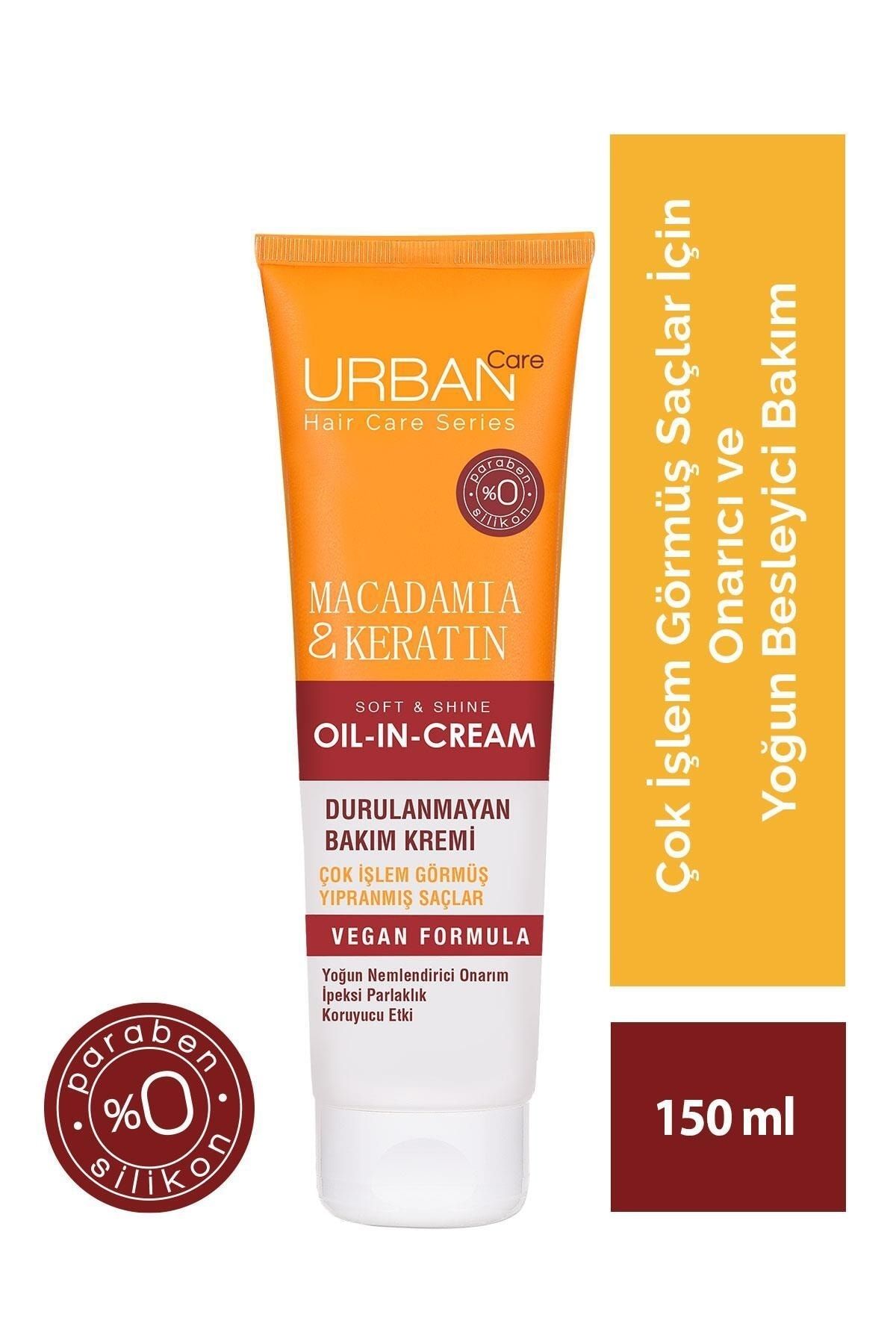 Urban Care Makademya&keratin Çok Işlem Görmüş Saçlara Özel Onarıcı Durulanmayan Saç Kremi-150ml