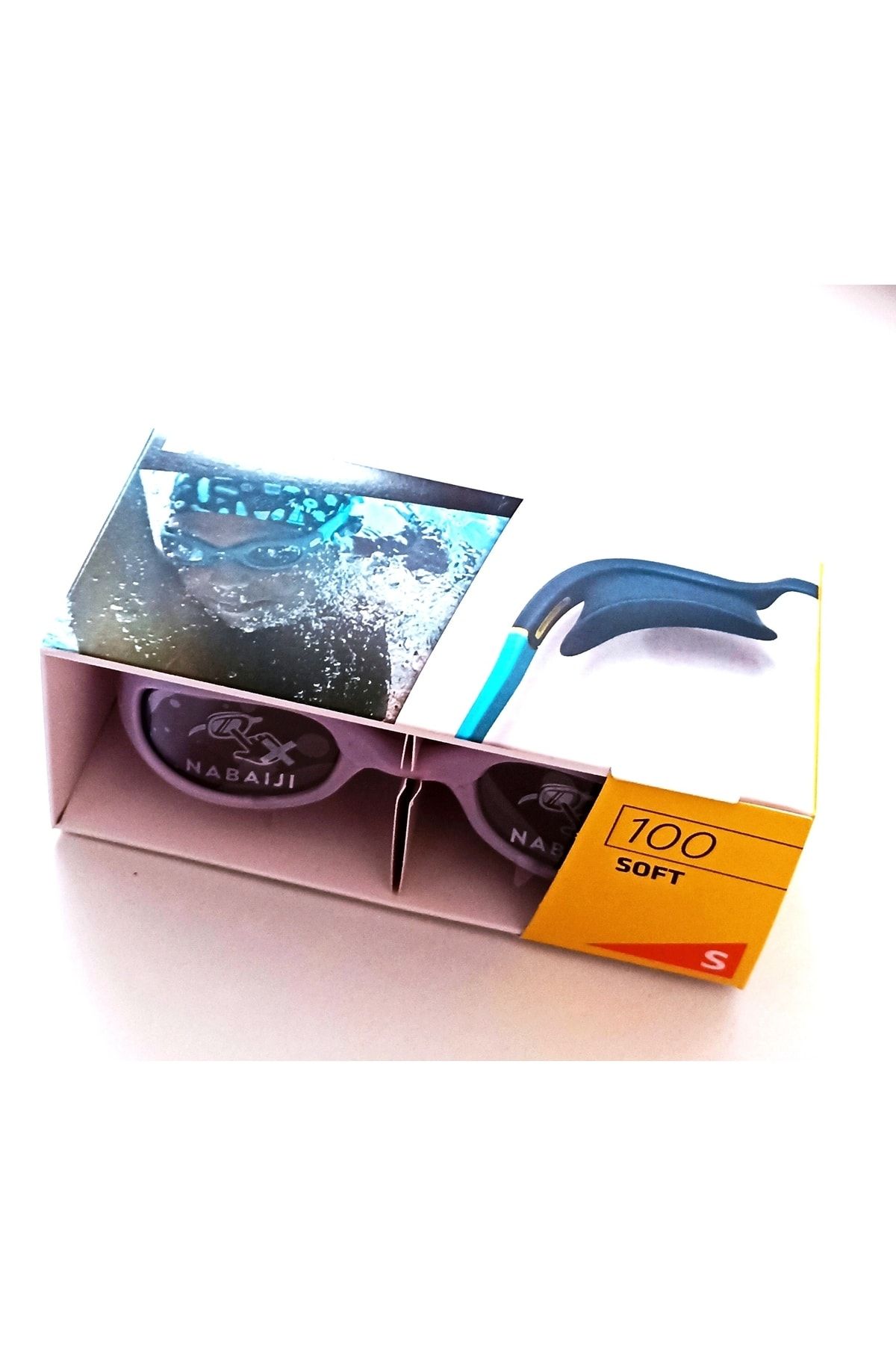Decathlon Nabaiji Yüzücü Gözlüğü - S Boy - Pembe Leylak - 100 Soft